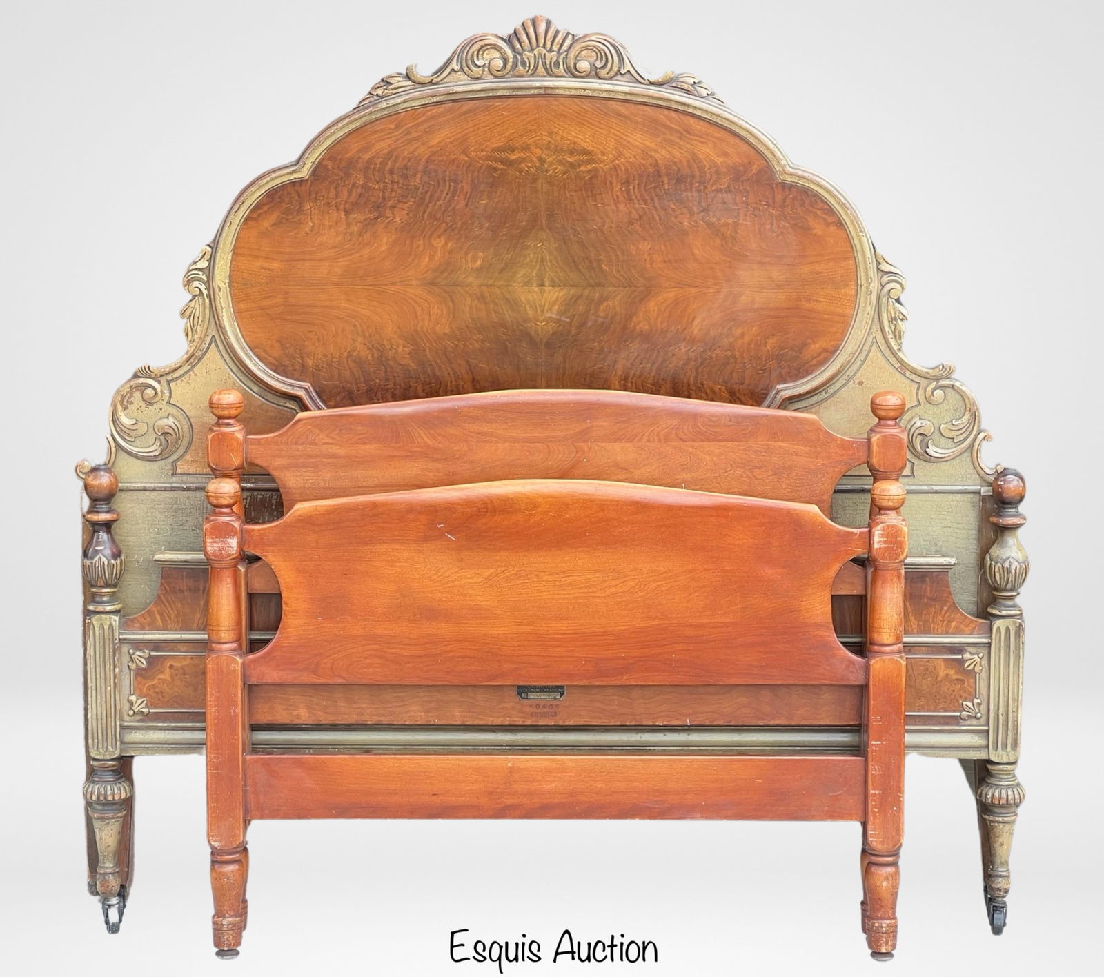 Antique Cushman Colonial Creation Full Bed Frames (1 of 5)