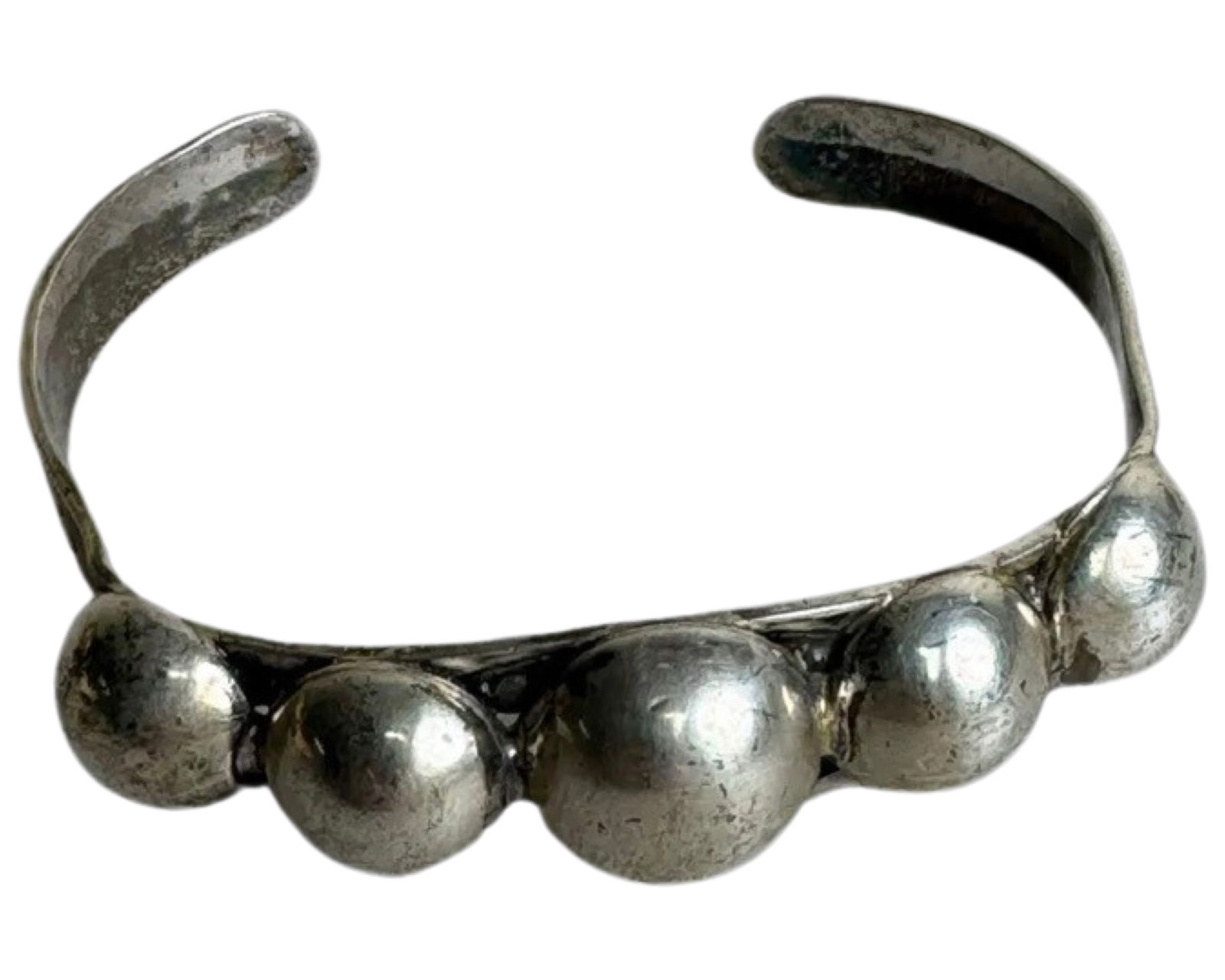 Vintage Bell Trading Co.Sterling Navajo Bracelet (1 of 5)