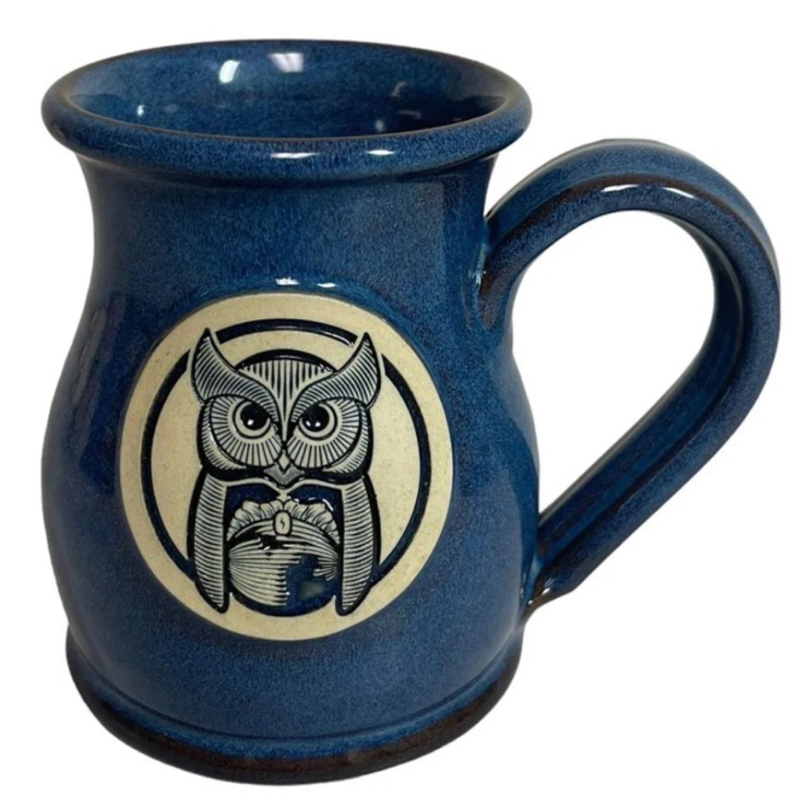 Handtrown Coffee Owl Mug Deneen Pottery (1 of 7)