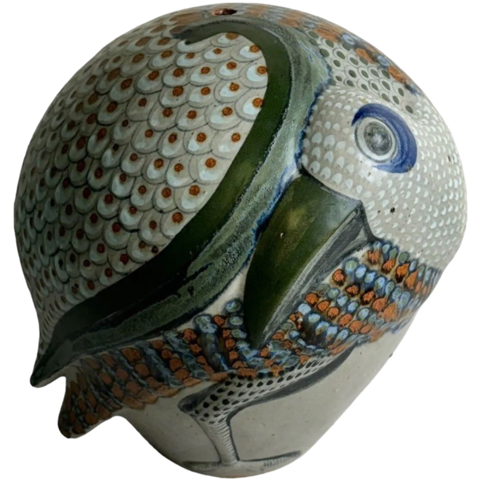 Signed Jose Bernabe Tonala Mexico Pottery Vase (1 of 7)