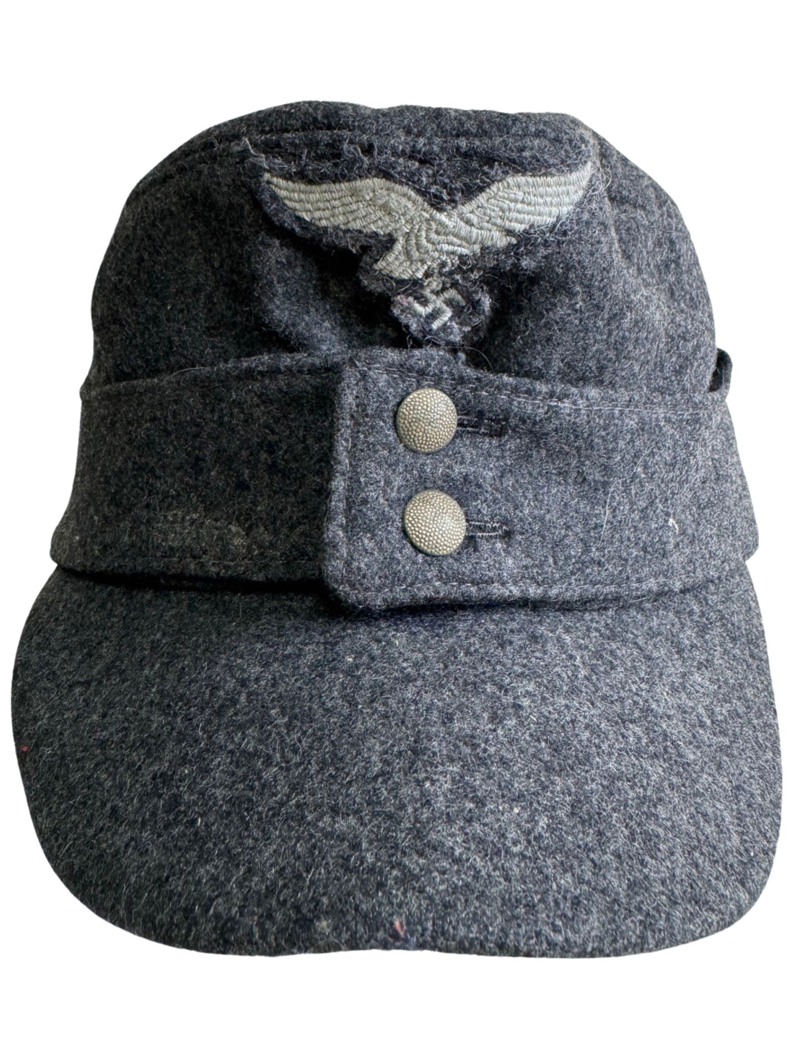 Vintage German WW2 Luftwaffe M43 Field Cap (1 of 5)