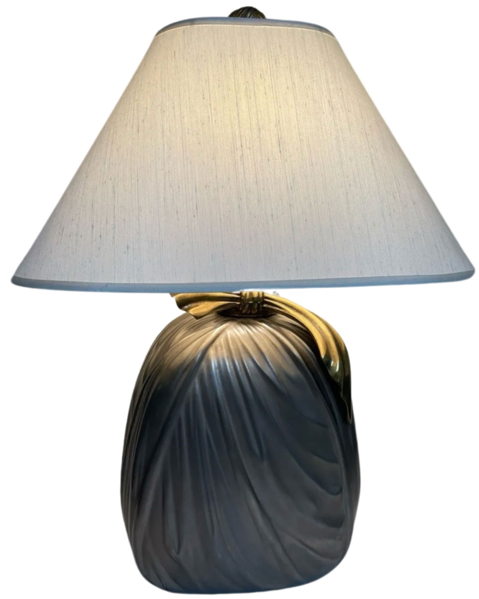 Chapman Faux Draped Fabric Bow Table Lamp (1 of 6)