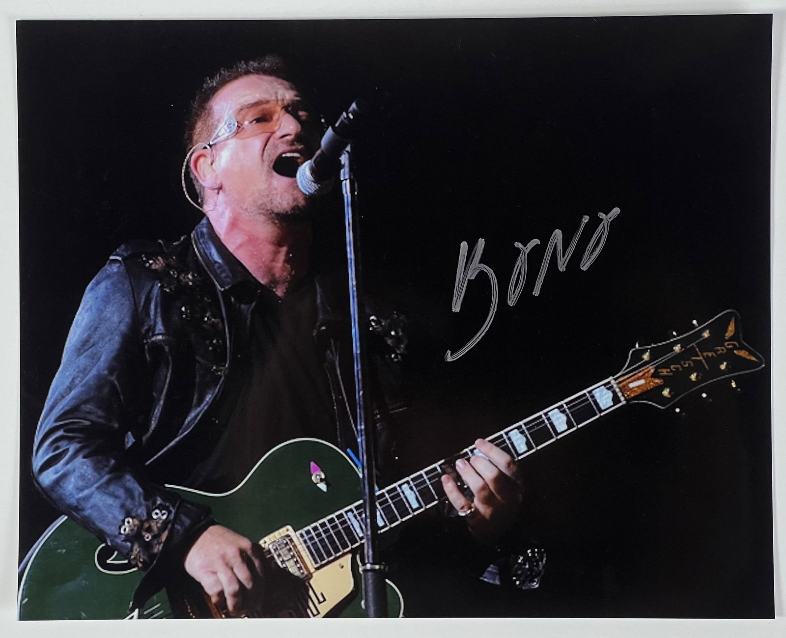 Bono "U2" Legend Signed/ Autographed Photograph (1 of 3)