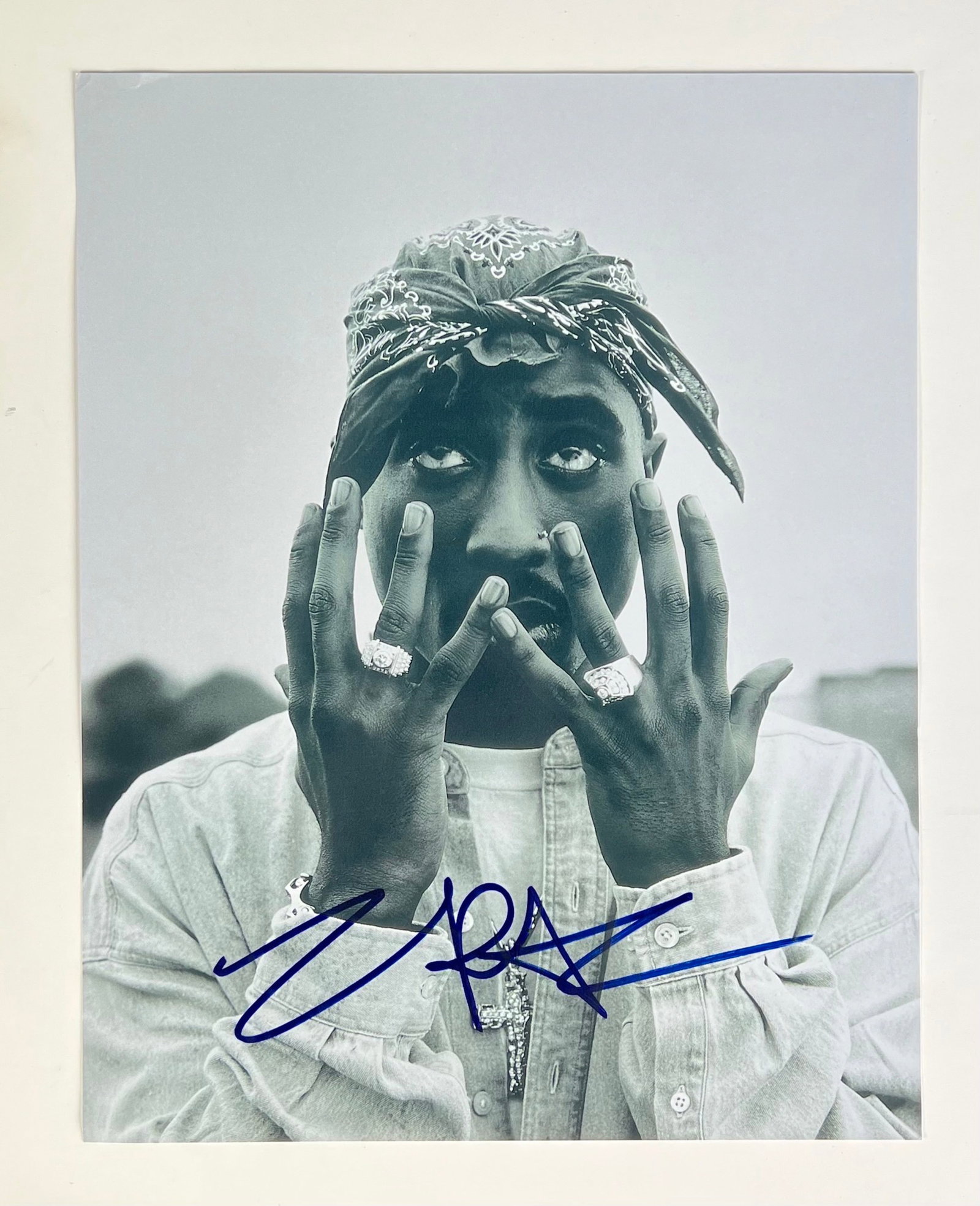 Tupac Shakur Autographed/ Signed Photograph (1 of 1)