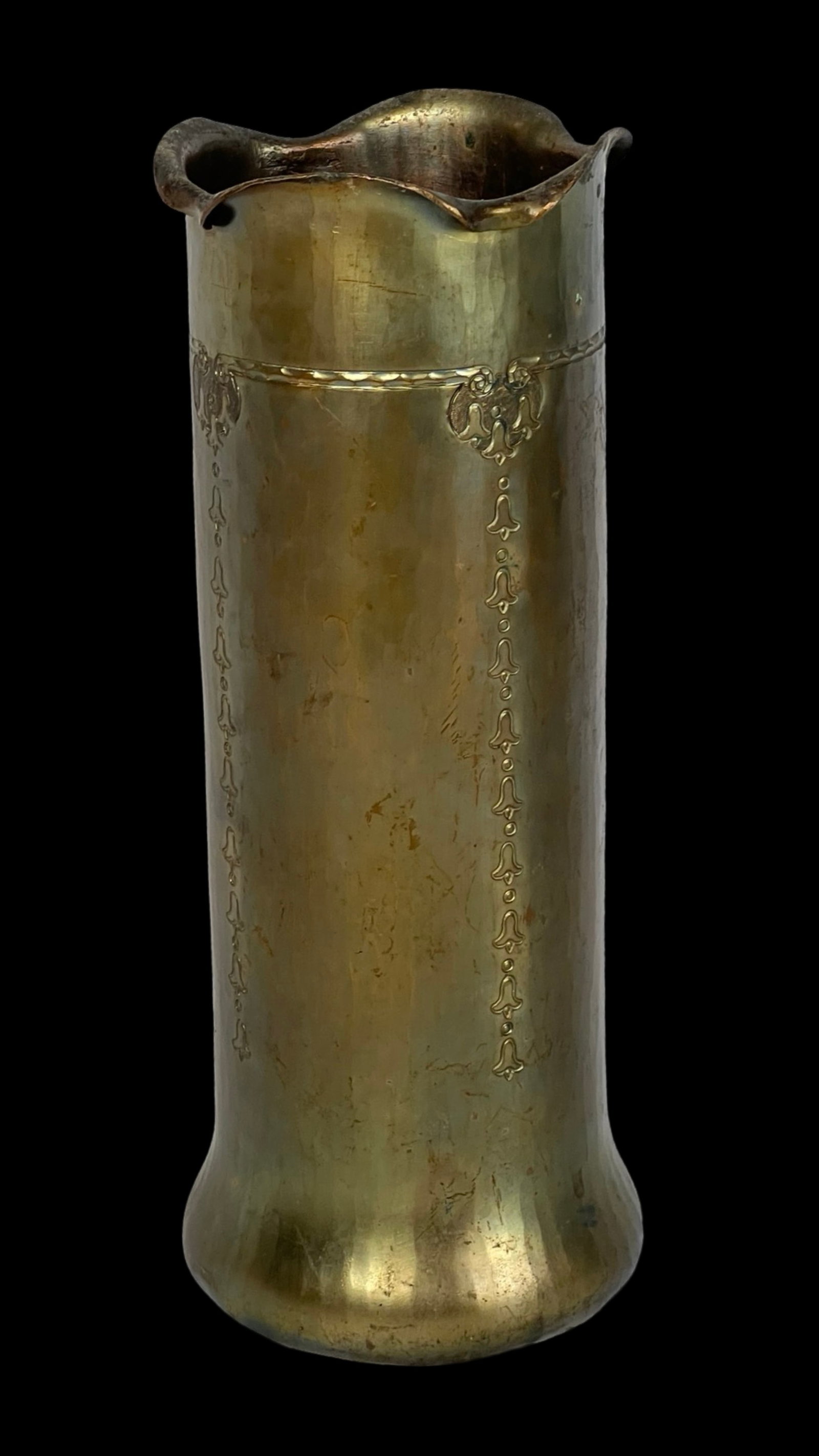 Roycroft Hammered Copper Bellflower Vase c.1915 (1 of 4)