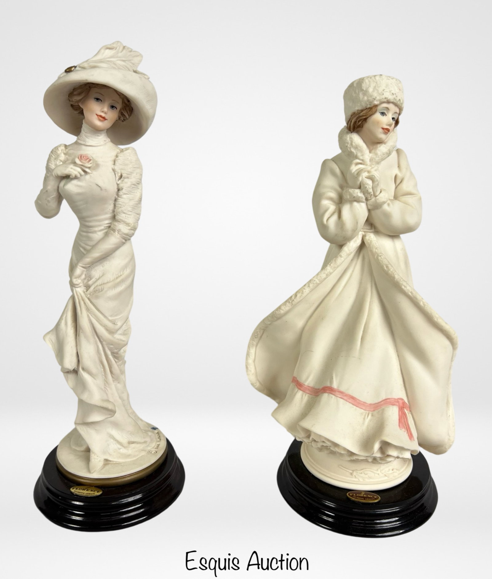 Giuseppe Armani- Two Elegant Lady Figurines (1 of 5)