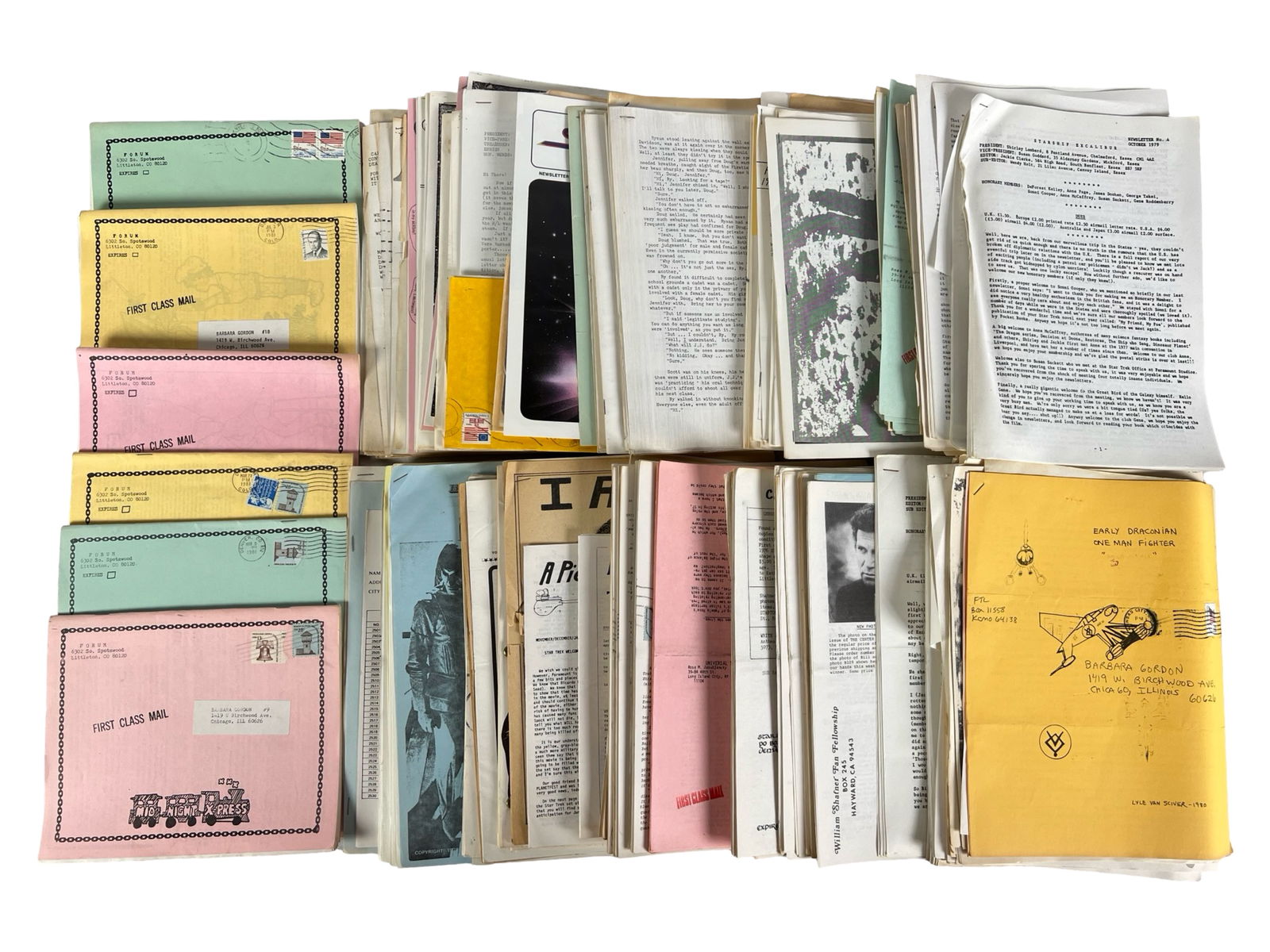 Star Trek Fanzine- Fan Clun Letters, Booklets, B (1 of 4)