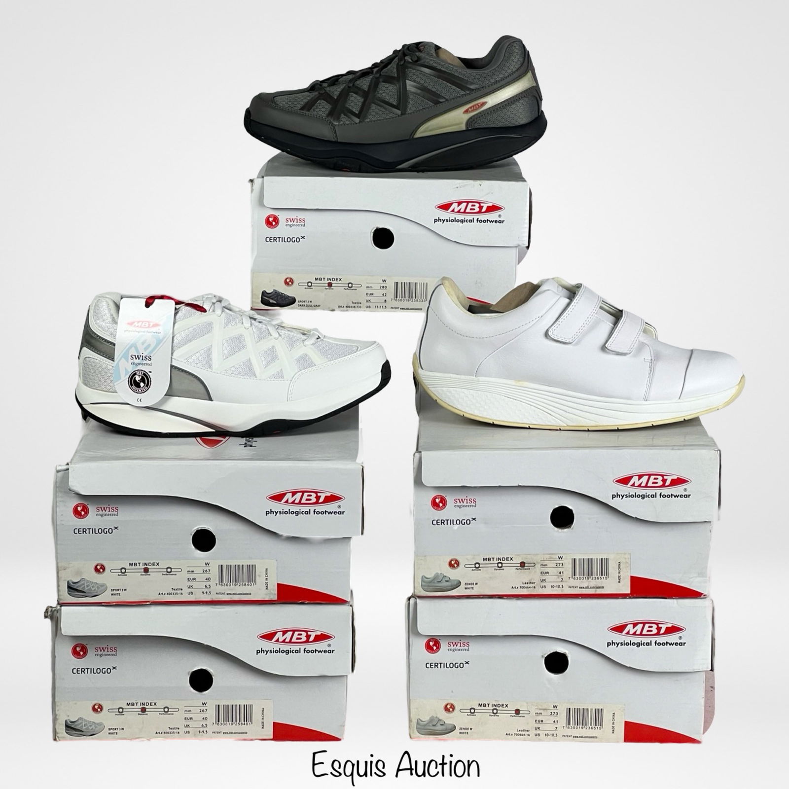 MBT Swiss Engineered Certilogo Sport Shoes- New: MBT Swiss Engineered Certilogo Sport Shoes- All New. Sizes- 8, 9-9.5, 10-10.5