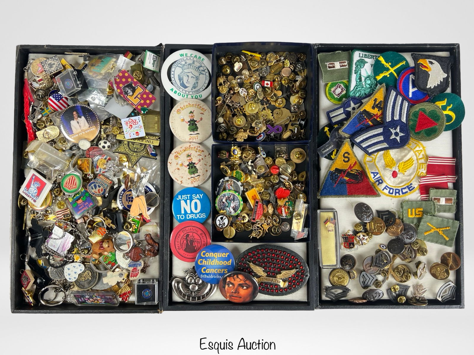 Military Insignia & Patches and Vintage Pins (1 of 5)