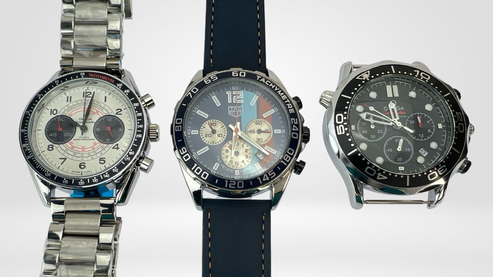 Lot of 3 Men's Wrist Watches (1 of 9)