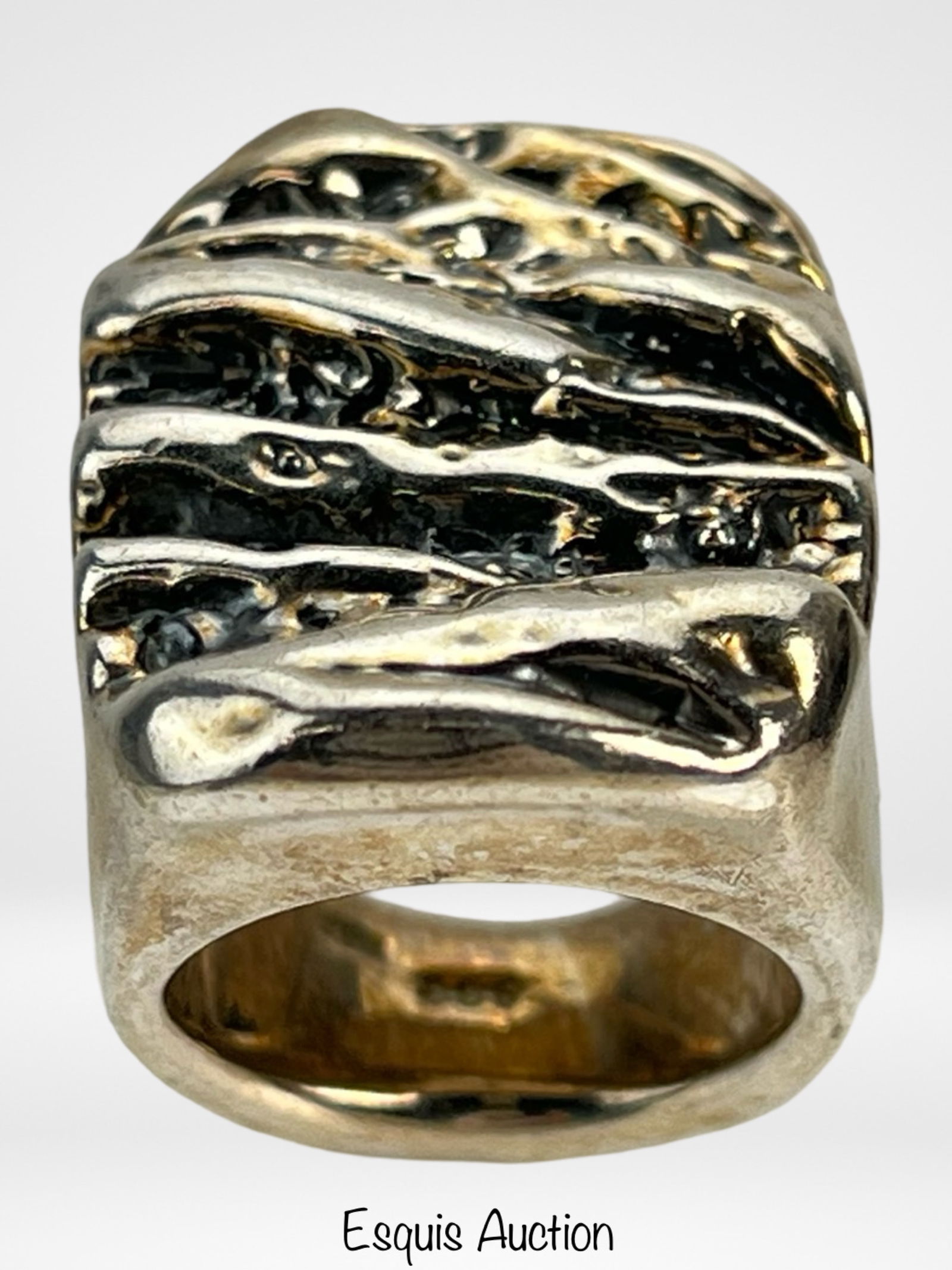 Massive Sterling Silver Lady's Ring (1 of 5)