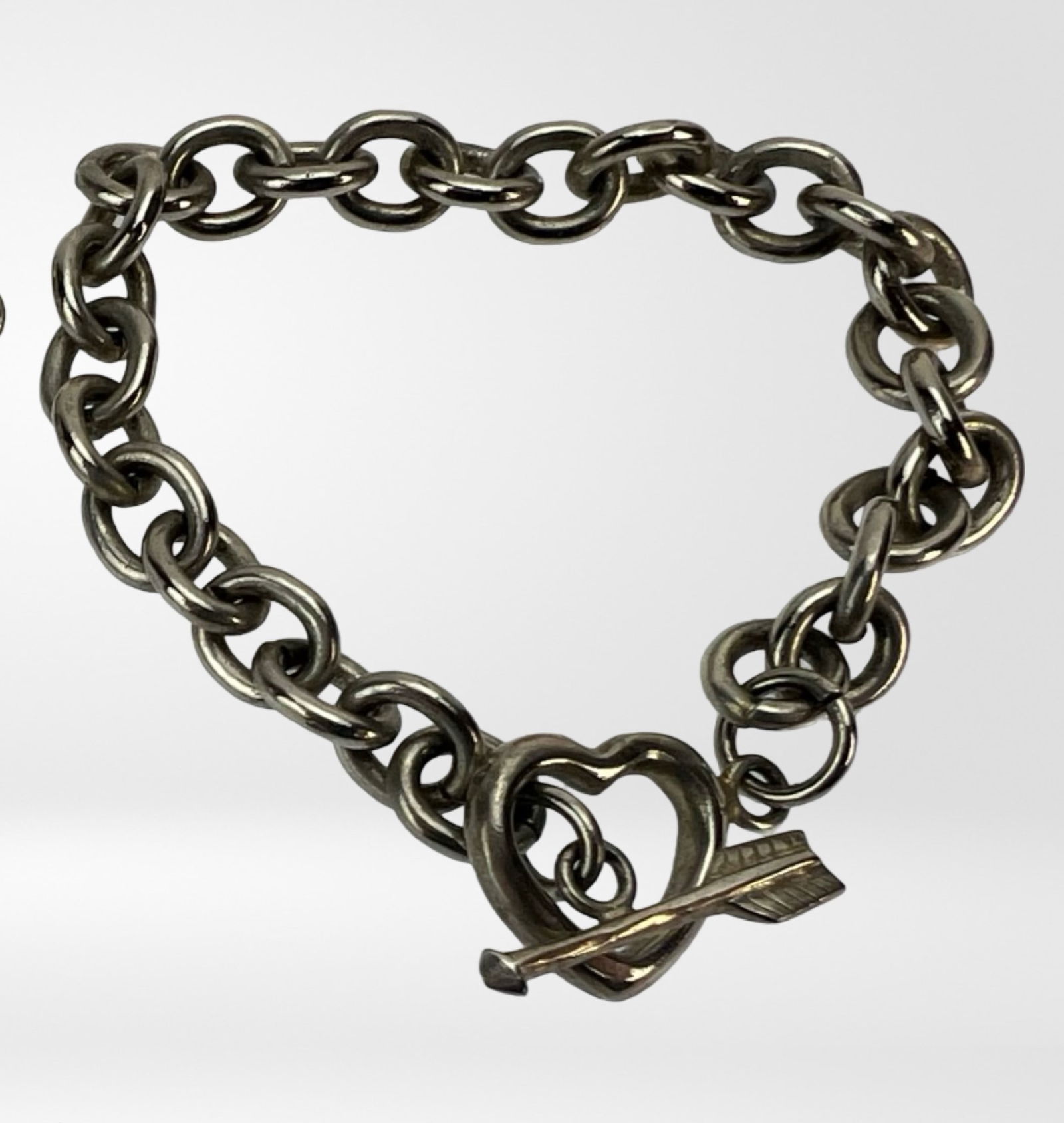 Tiffany & Co Sterling Silver Toggle Link Bracelet (1 of 3)