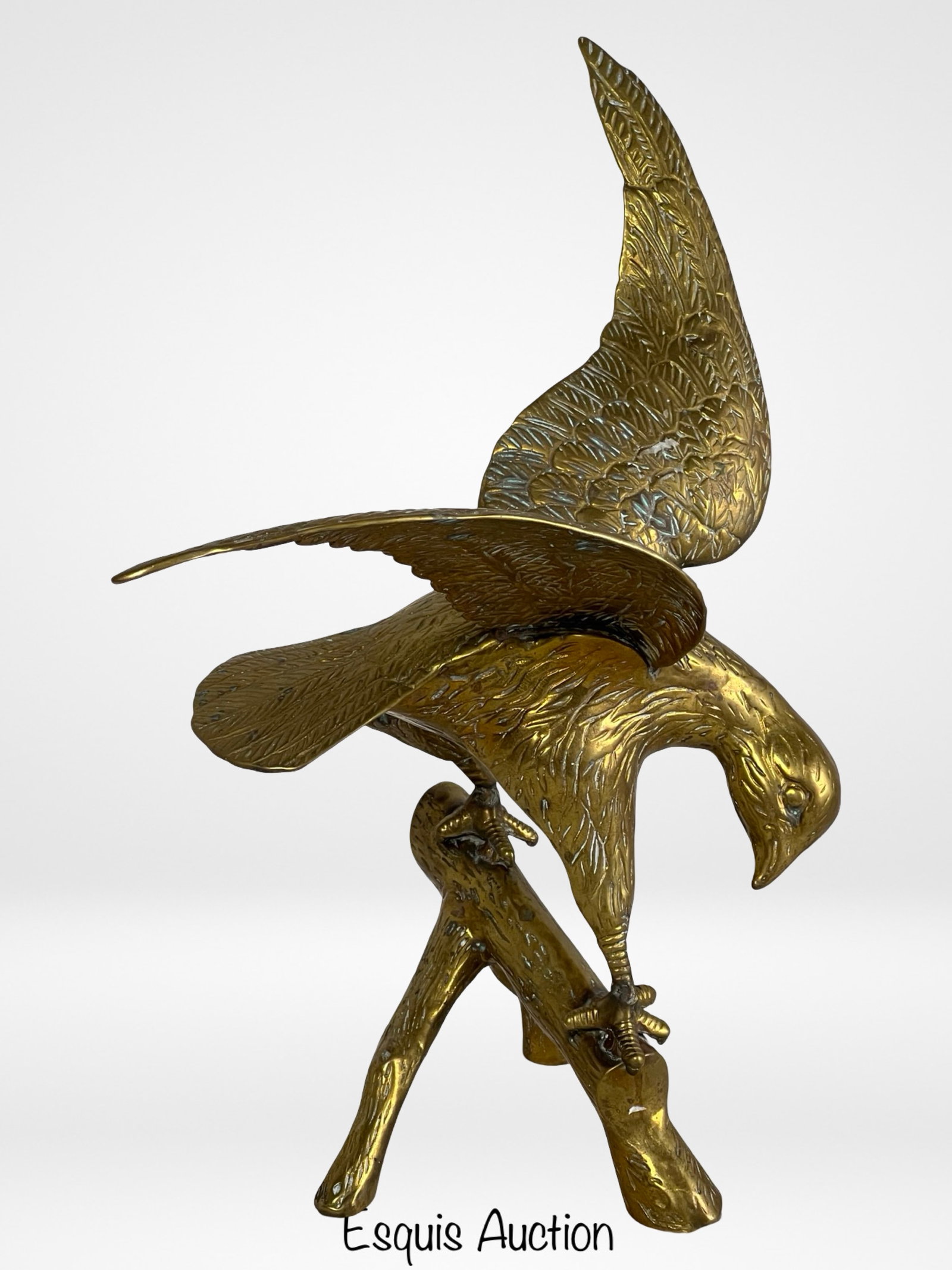 Solid Brass Eagle Sculpture (1 of 5)