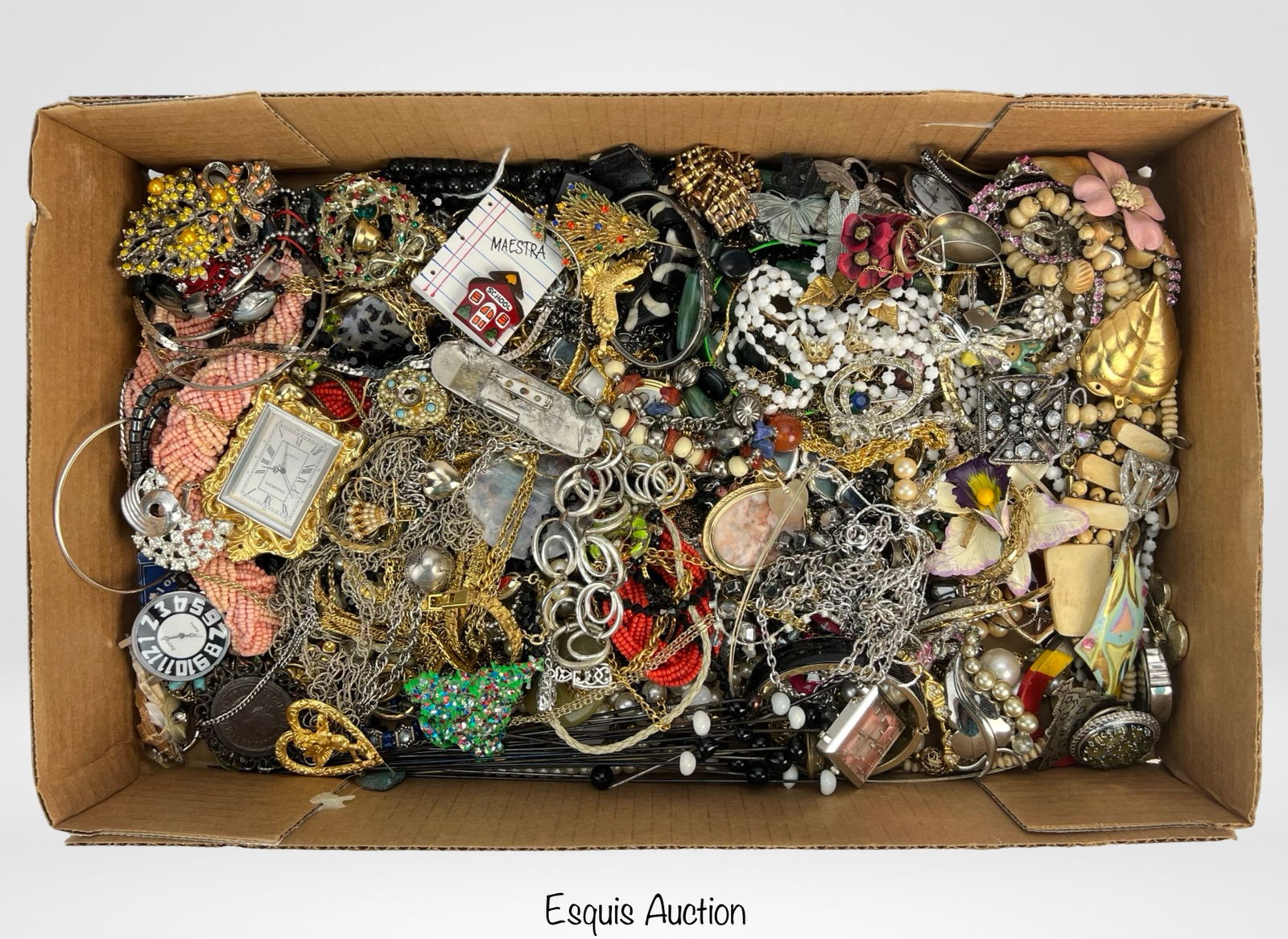 Lot of Unsearched Costume & Craft Jewelry (1 of 4)