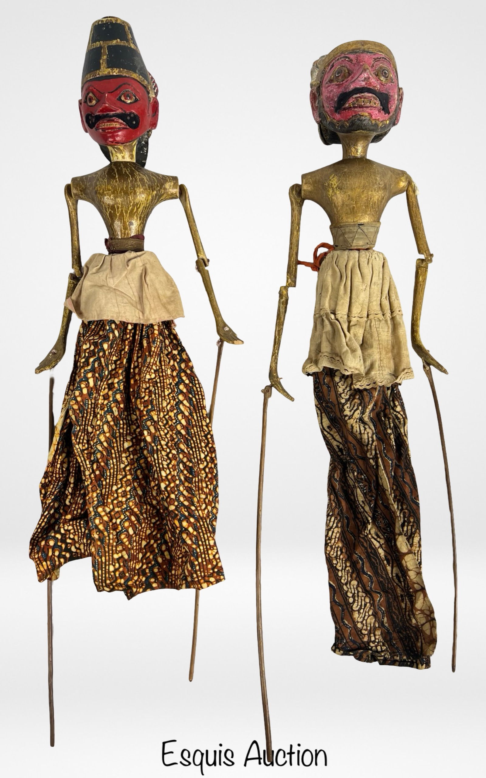 Indonesian/Javanese Wayang Golek Puppets (1 of 4)