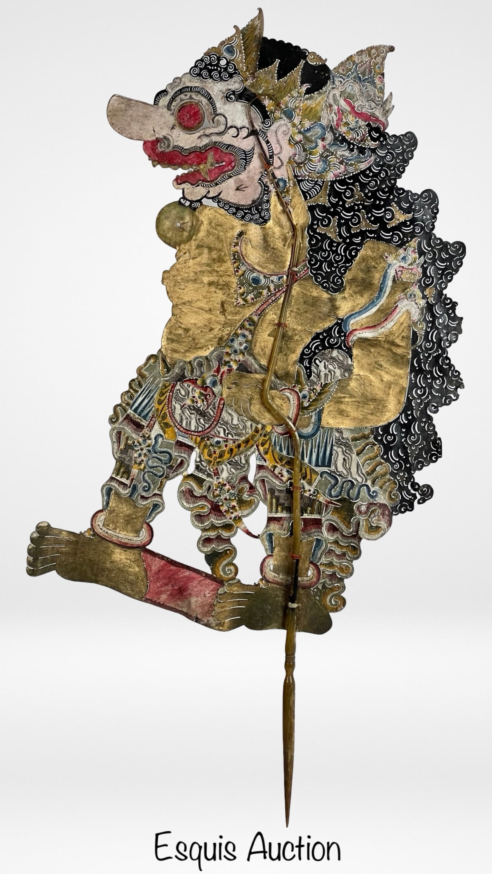 Vintage Wayang Kulit Shadow Puppet from Java (1 of 4)