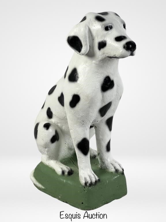 Dalmatian Concrete Life Size Yard/ Entrance Statue (1 of 3)
