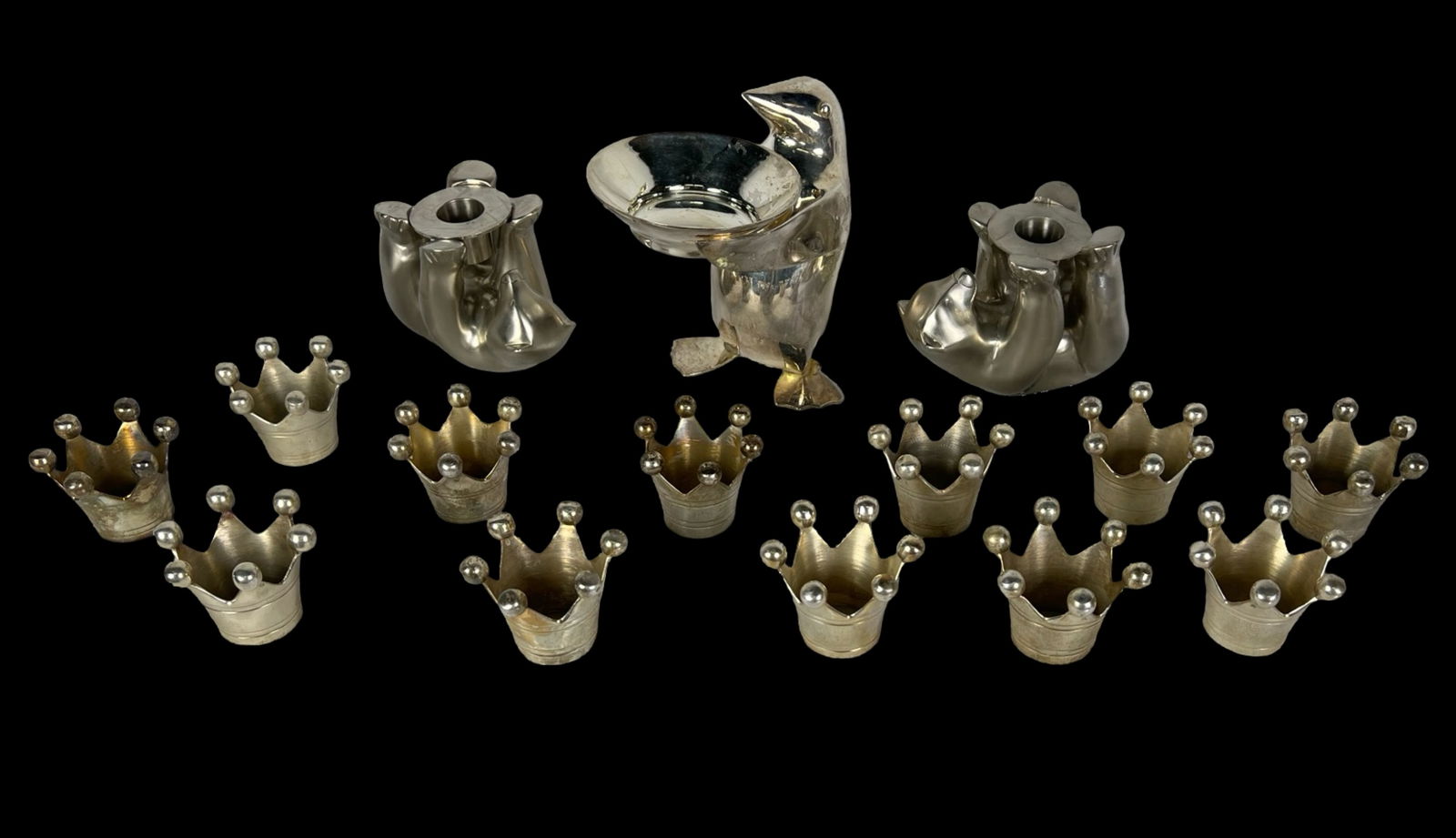 Restoration Hardware Penguin & Bears Candle Holder (1 of 3)