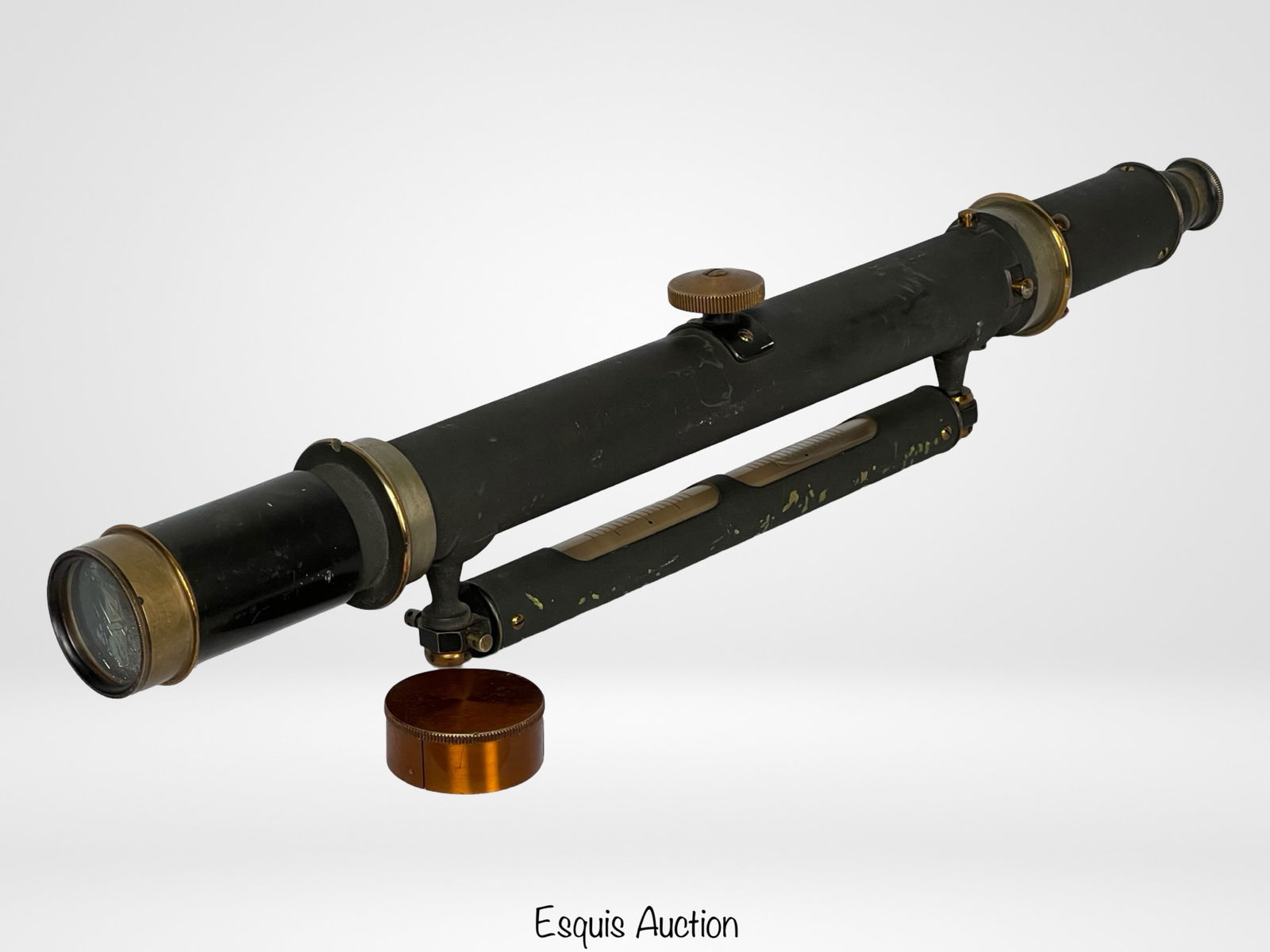 Antique Keuffel & Esser Co. Brass Surveying Scope (1 of 4)