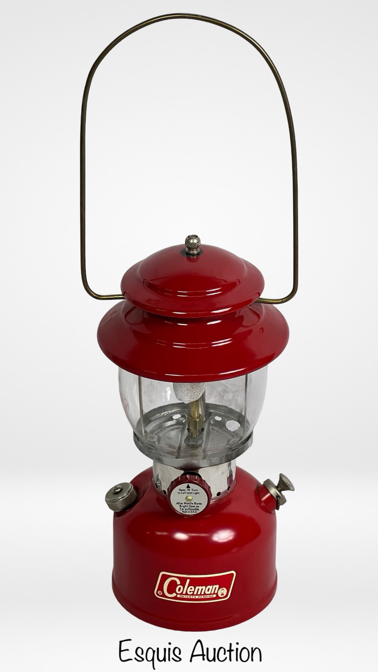 Coleman Model 200A Single Mantle Lantern Pirex (1 of 6)