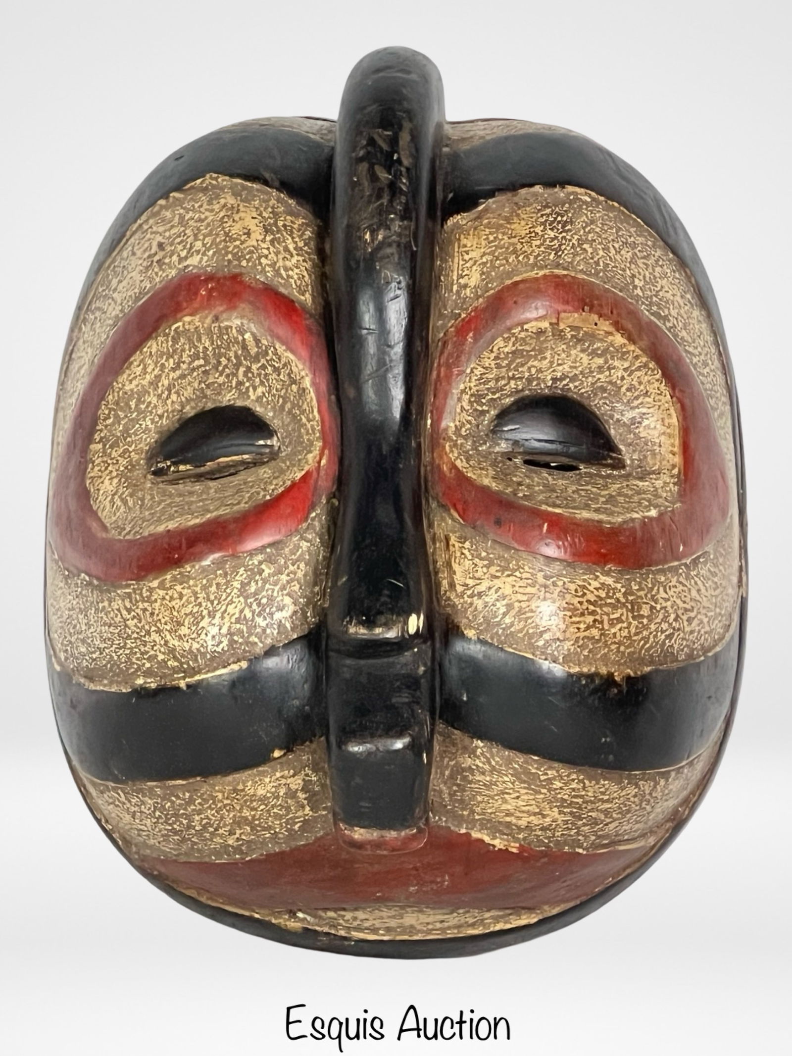 Kifwebe Luba African Polychrome Tribal Mask (1 of 4)