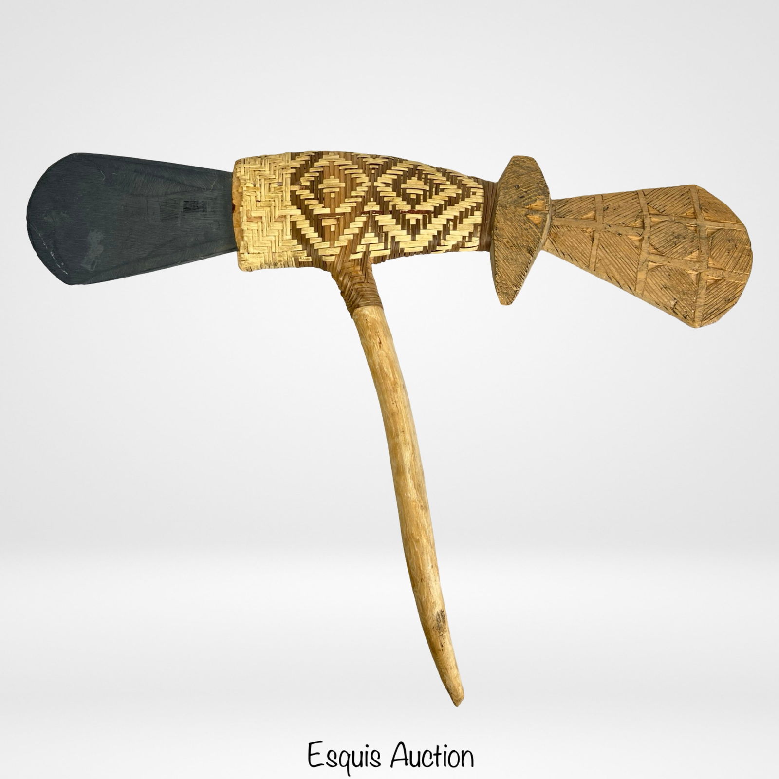 Papua New Guinea Mt Hagen Ceremonial Adze Axe (1 of 6)