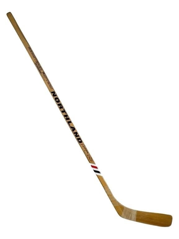 Bobby Hull Autographed Northland Hockey Stick (1 of 3)