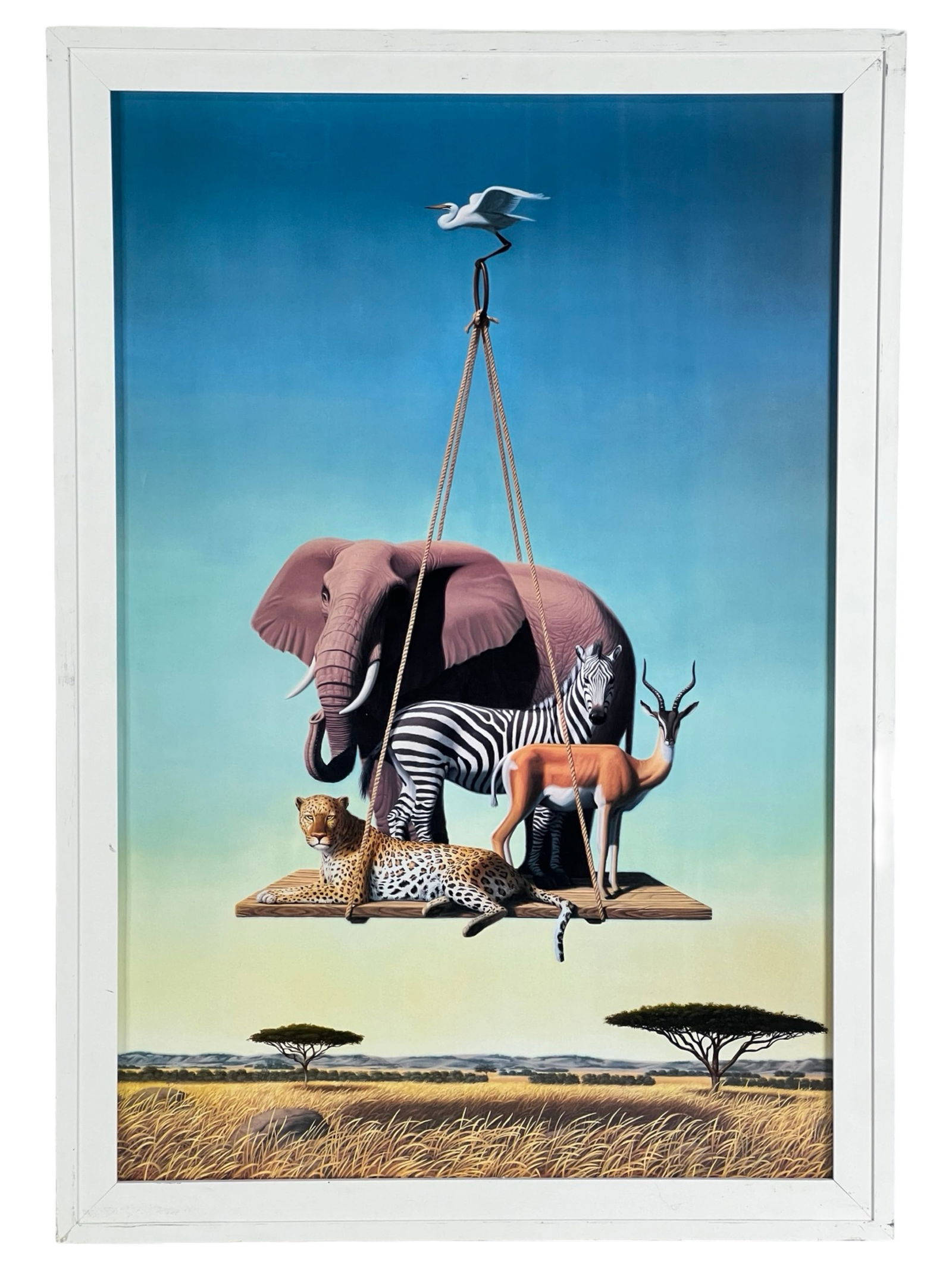 Phill Singer Delicate Balance Surrealism Art Print (1 of 2)