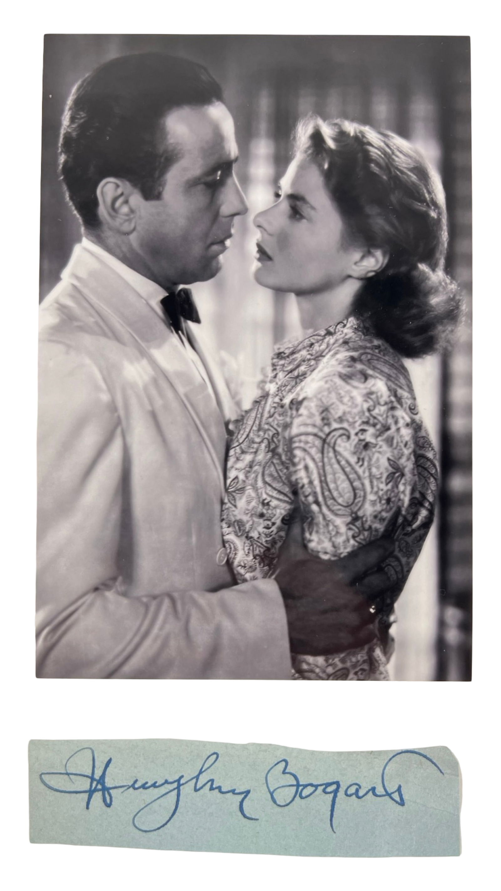 Humphrey Bogart Autograph/ Signature w/ Photo (1 of 3)