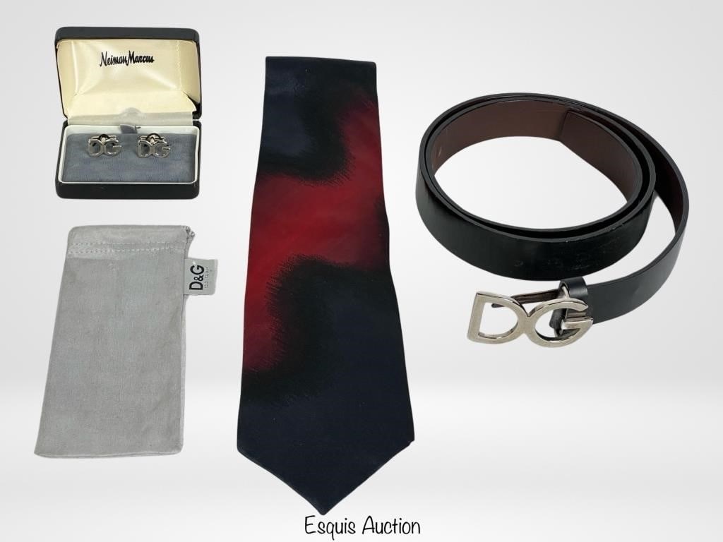 Dolce & Gabbana Men's Belt, Tie & Cufflinks (1 of 4)