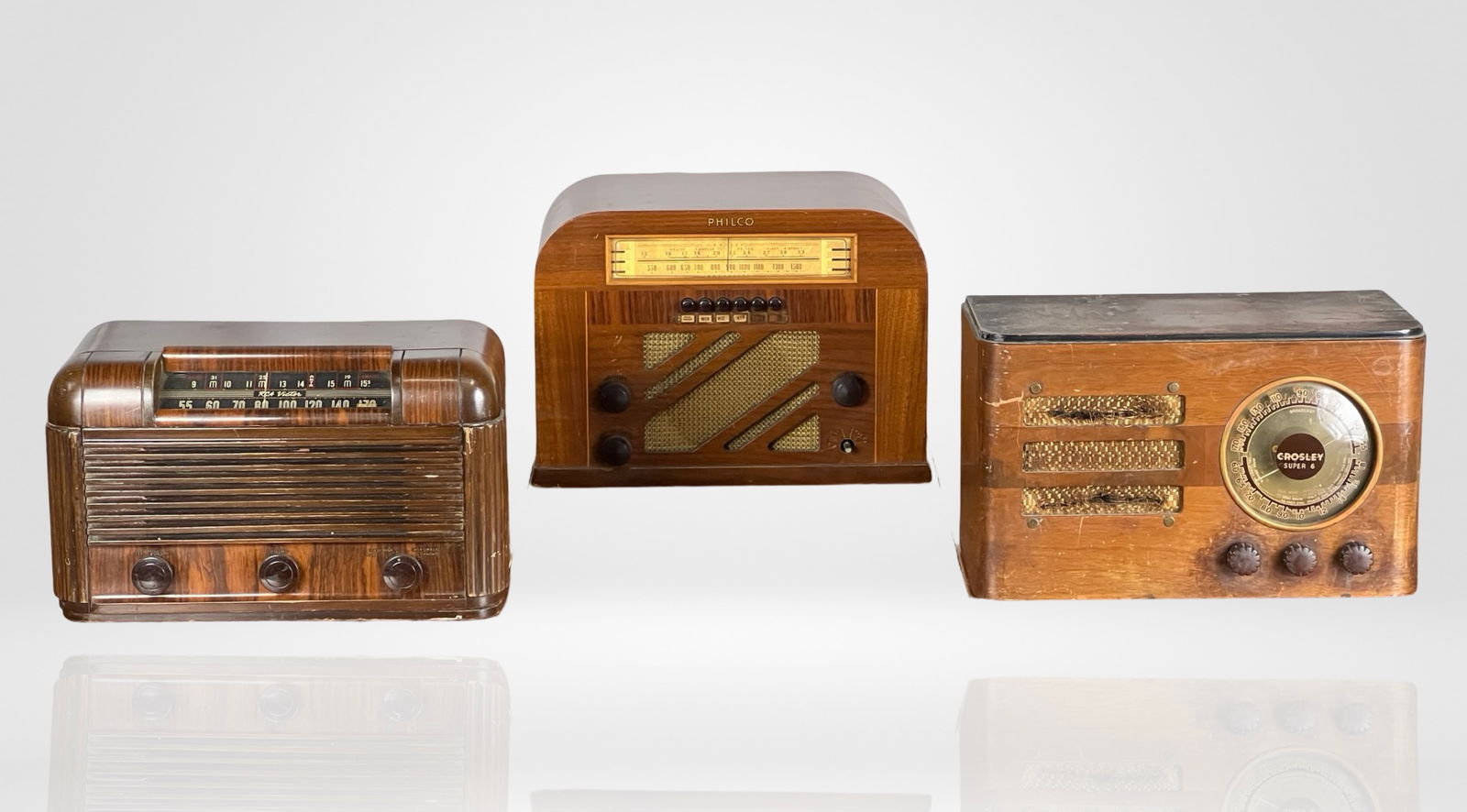1930's-40's Tube Radios- Philco, Crossley, RCA (1 of 10)