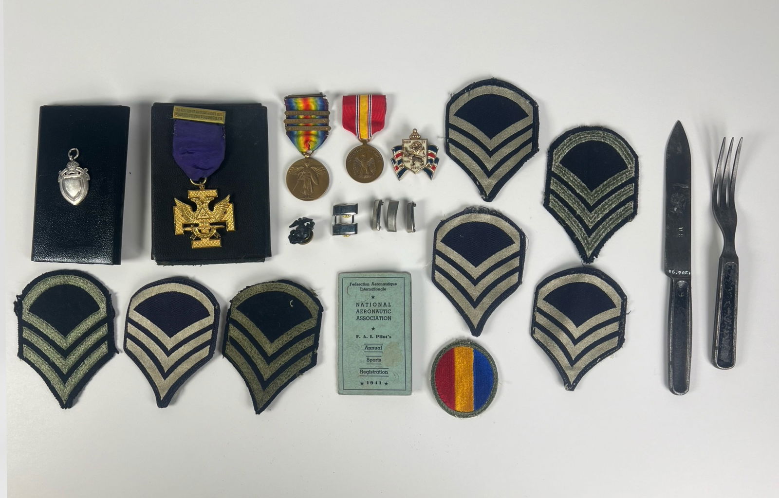 Miltary & Masonic Medals, Insignia & Civil War Ute (1 of 11)