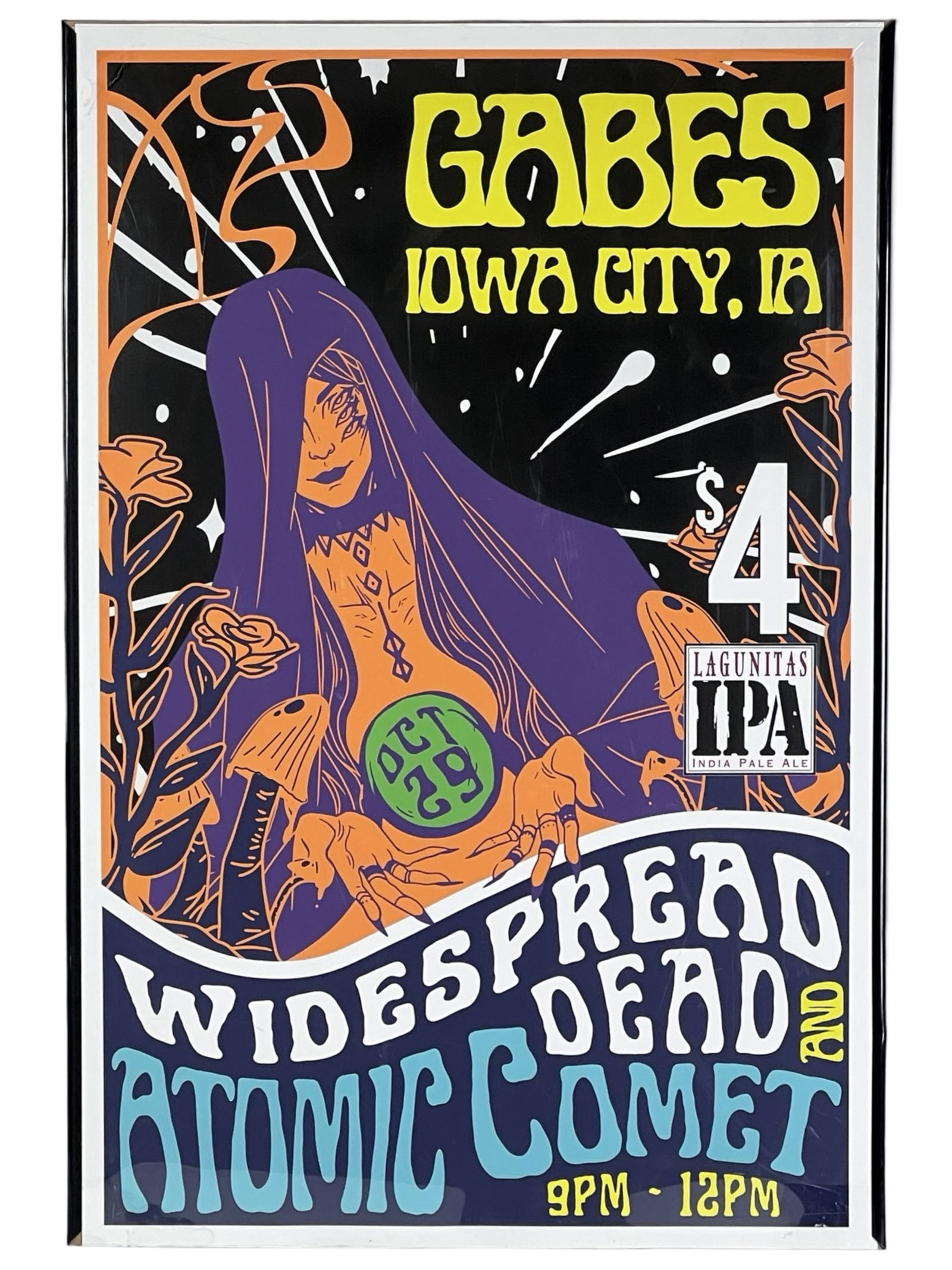 Widespread Dead & Atomic Comet Concert Poster (1 of 1)