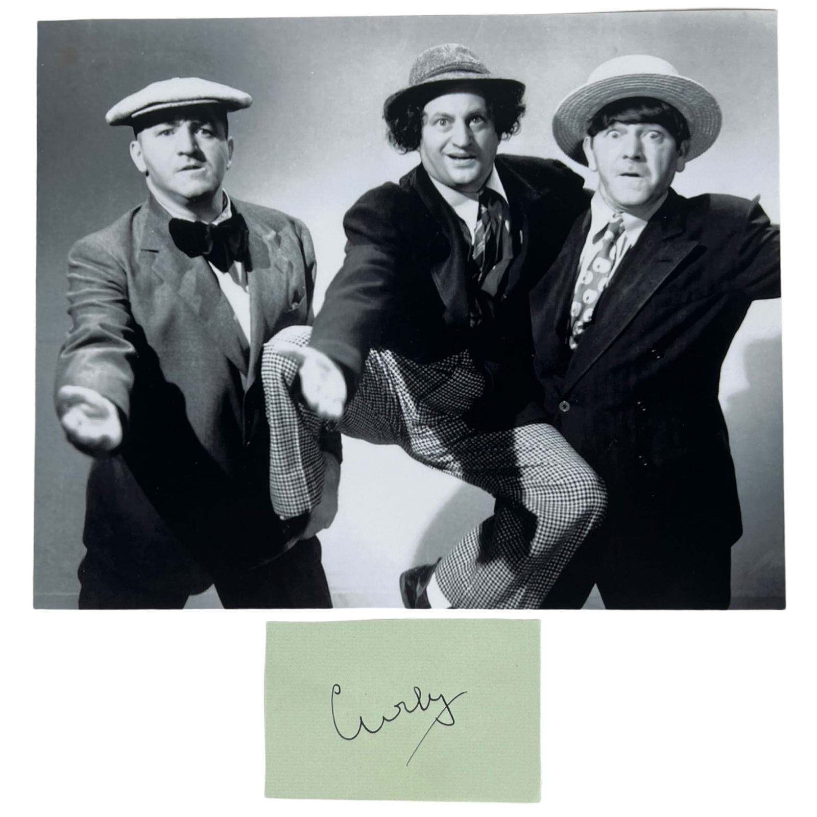 Curly Howard "3 Stooges" Autograph/ Signature (1 of 3)