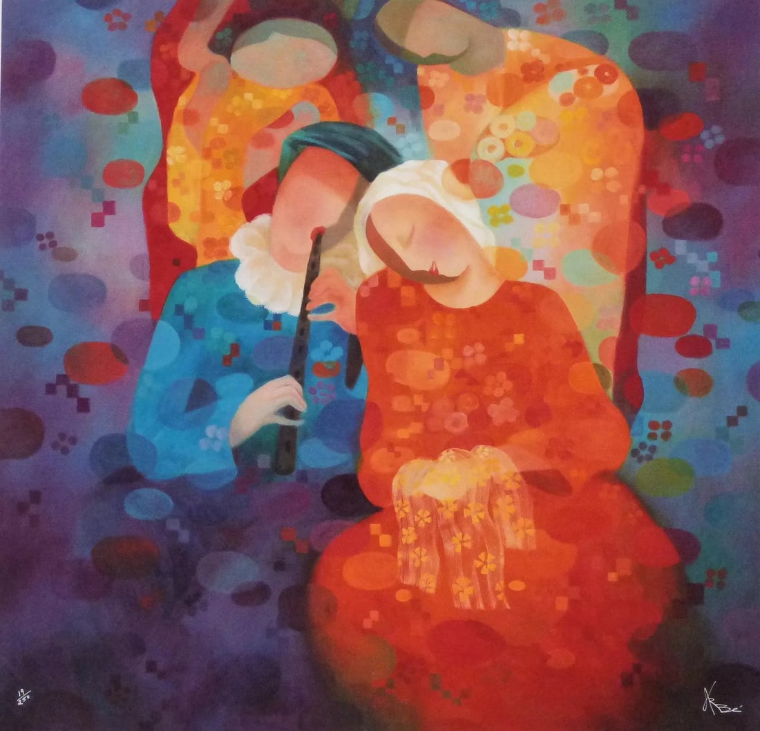 Arbe- Limited Edition Signed Modernist Serigraph (1 of 4)