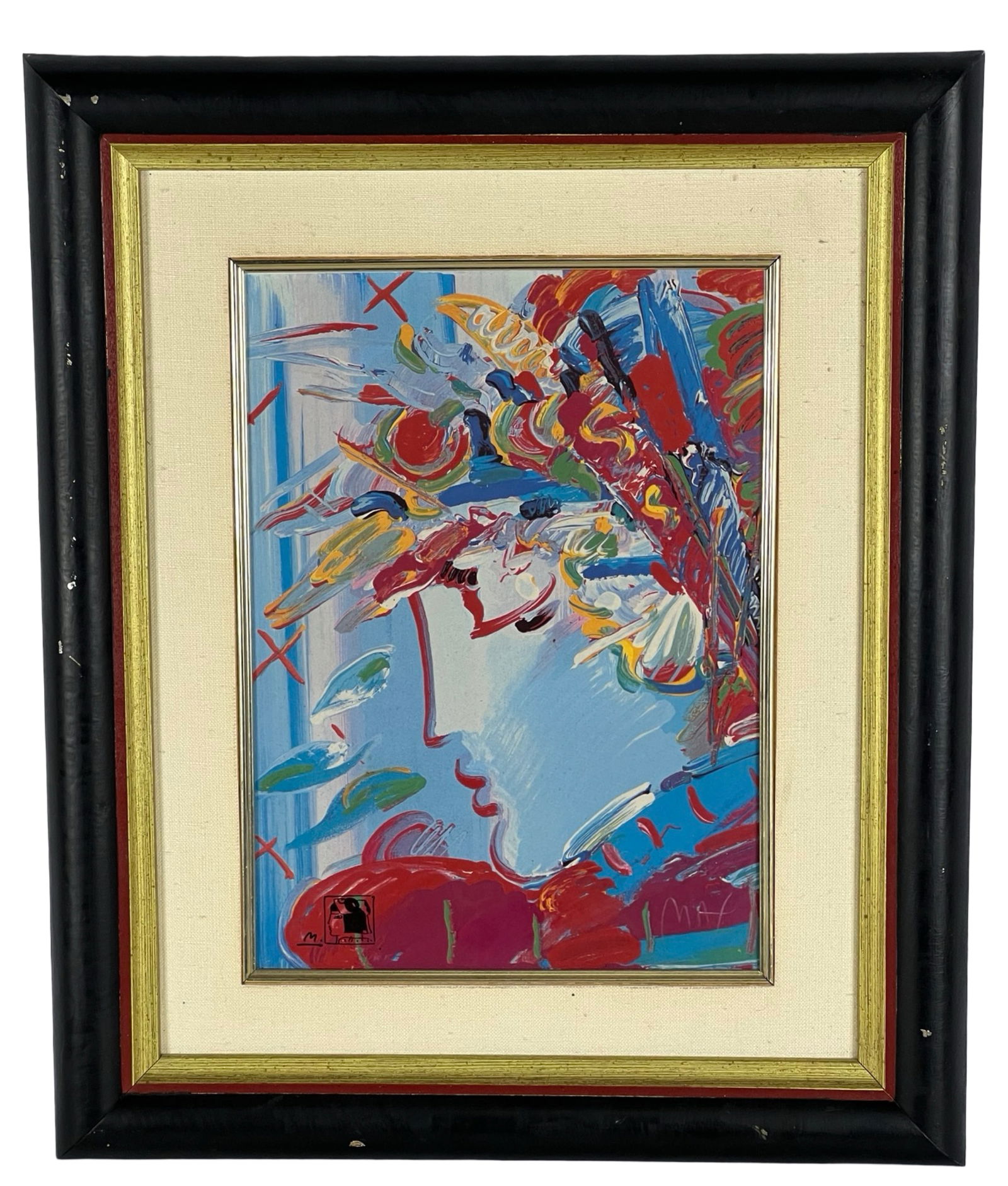 Blushing Beauty by Peter Max Franklin Mint Porcel (1 of 3)