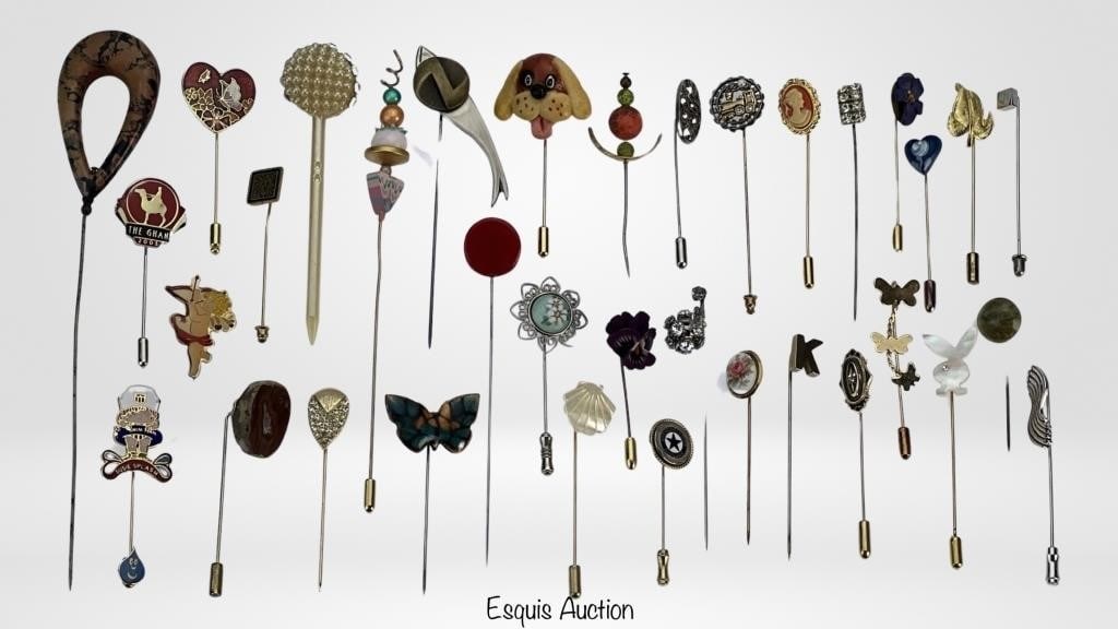 Assortment of Vintage Hat Pins (1 of 4)