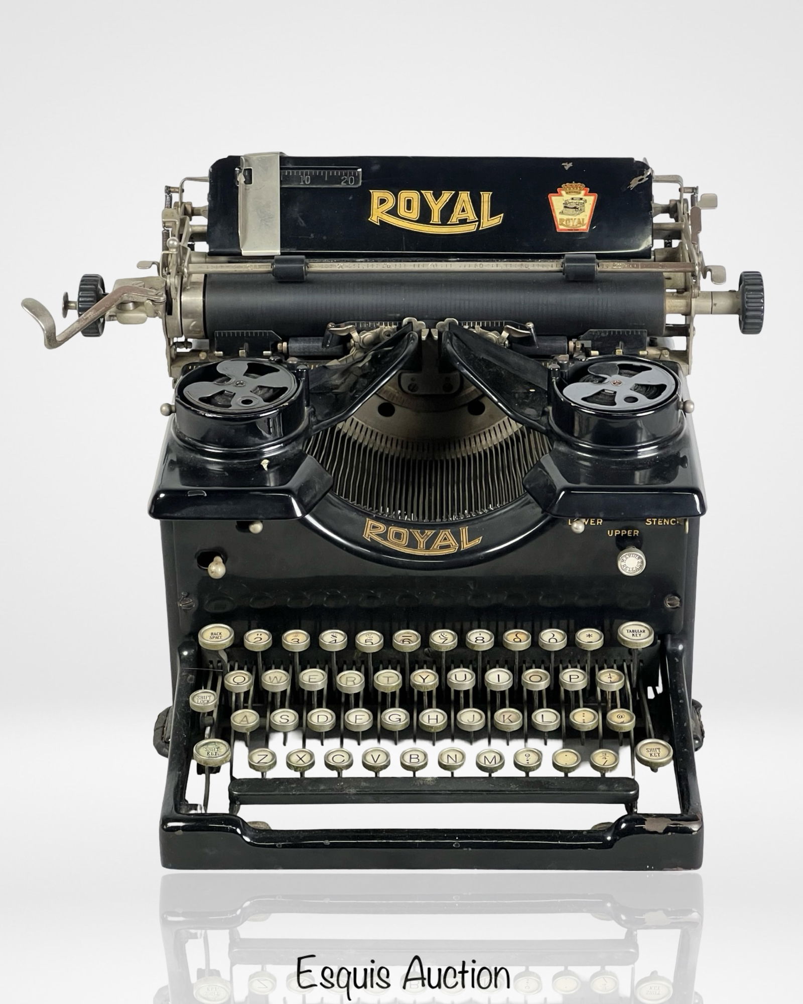 Antique Royal Model 10 Typewriter (1 of 6)