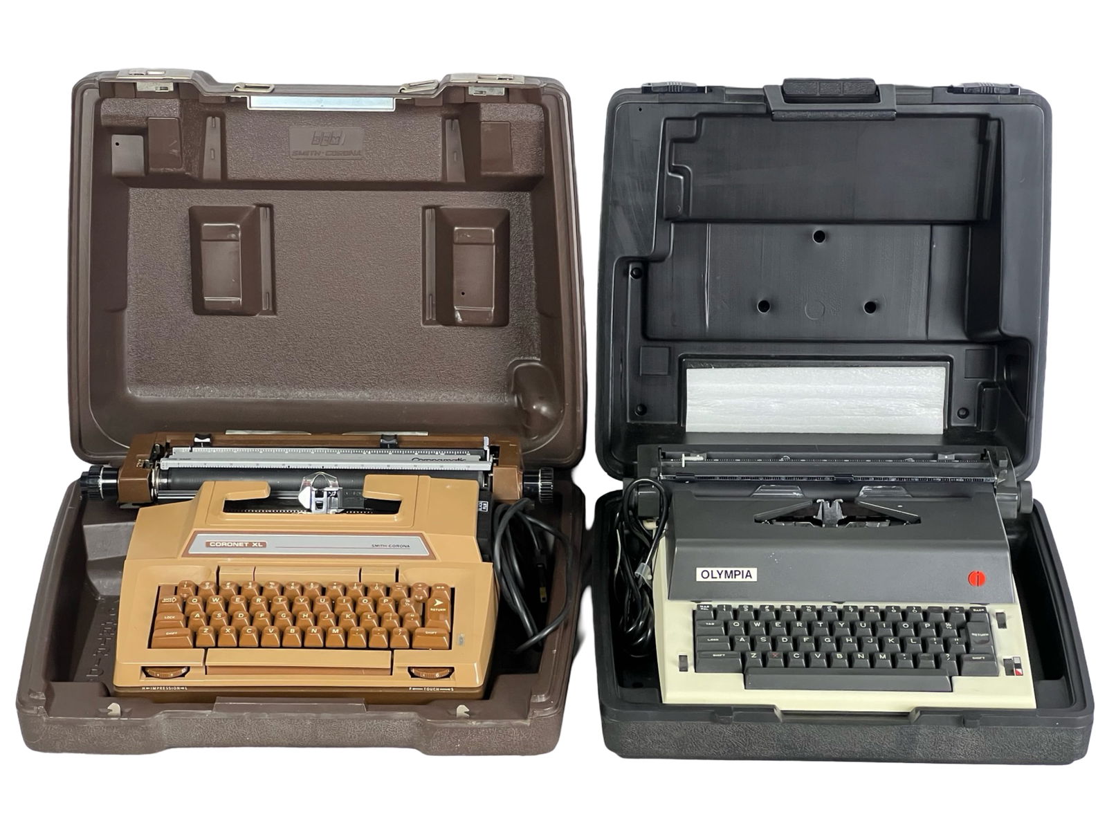 Two Vintage Typewriters- Smith Corona & Olympia (1 of 5)