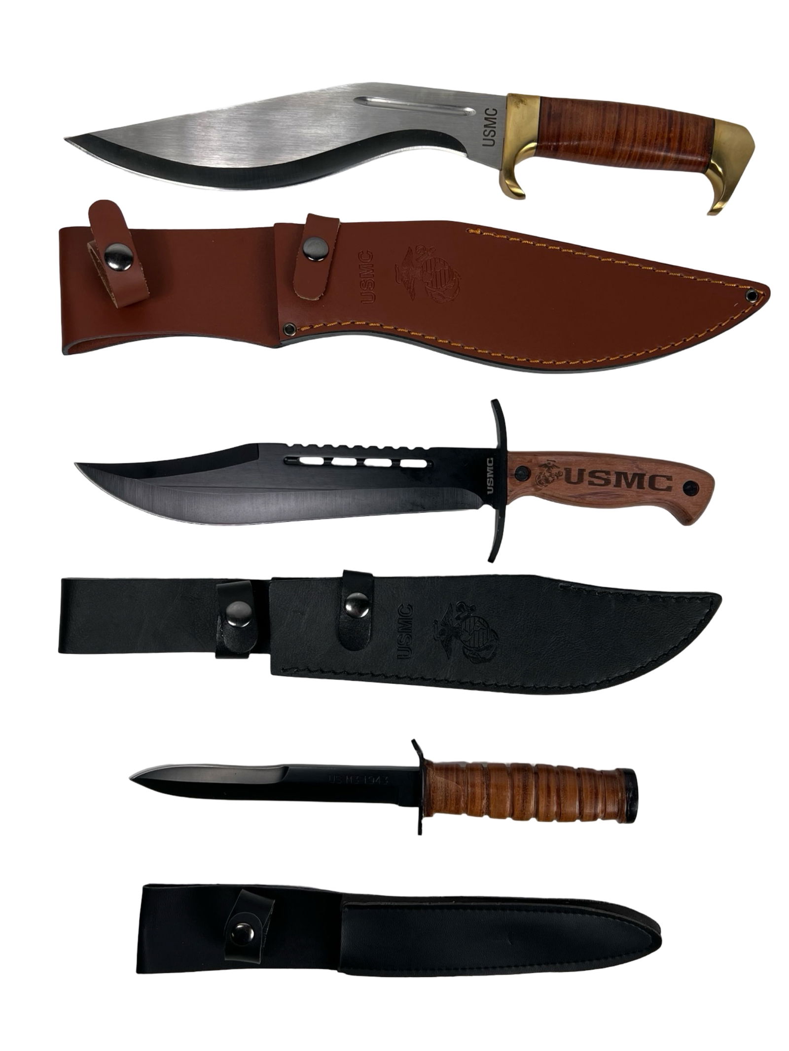 USMC Knives- United Cutlery Kukri, Bowie & Kabar (1 of 2)
