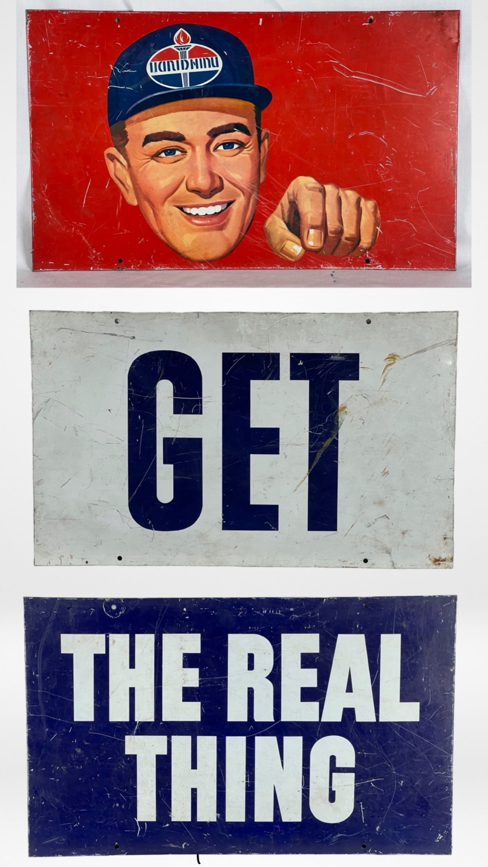 Standard Oil Tripple Gas Station Advertising Sign (1 of 8)