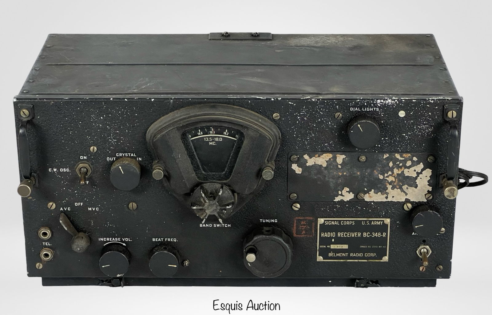 Radio Receiver Bc 348 O