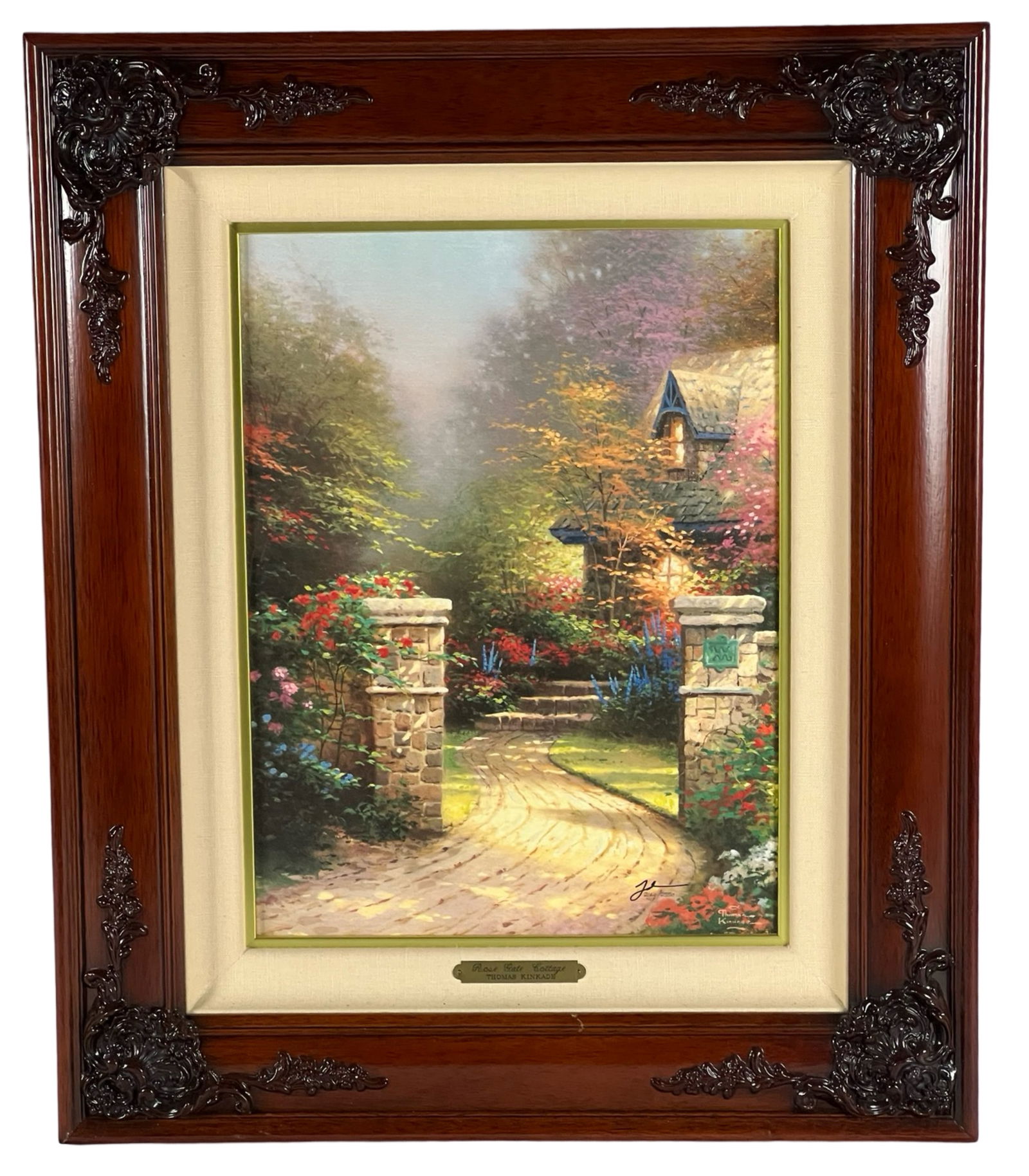 Thomas Kinkade LE Signed Giclee on Canvas (1 of 3)