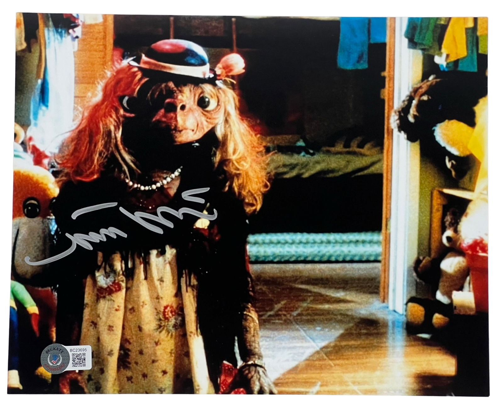 Matthew DeMeritt Autographed "E.T." Photograph (1 of 2)