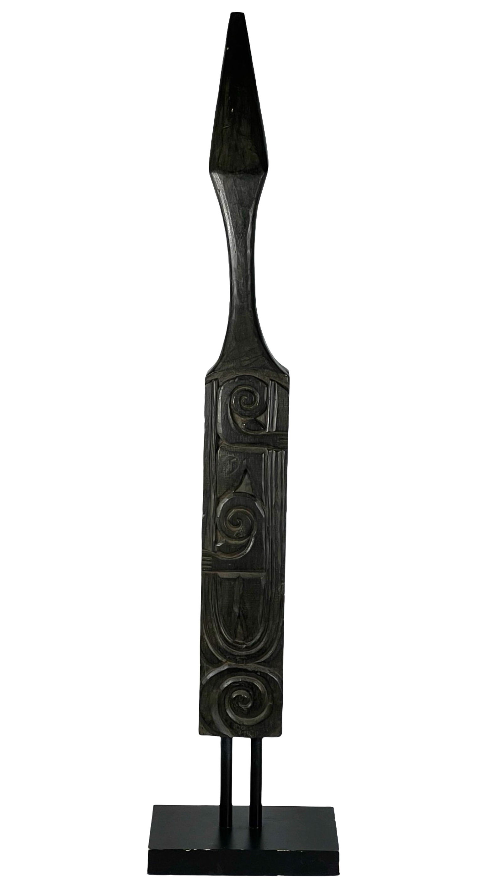 Oceanic Timor or Maori Carved Wood Totem Sculpture (1 of 5)