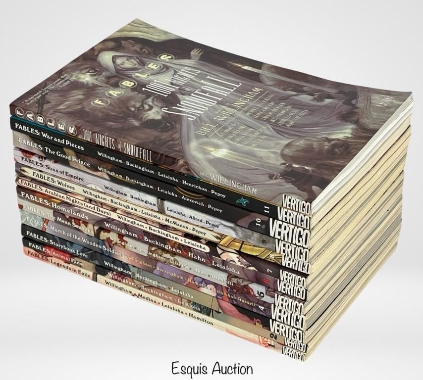 Fables- 12 Volume Comic Books Set/ Comics Vertigo (1 of 2)