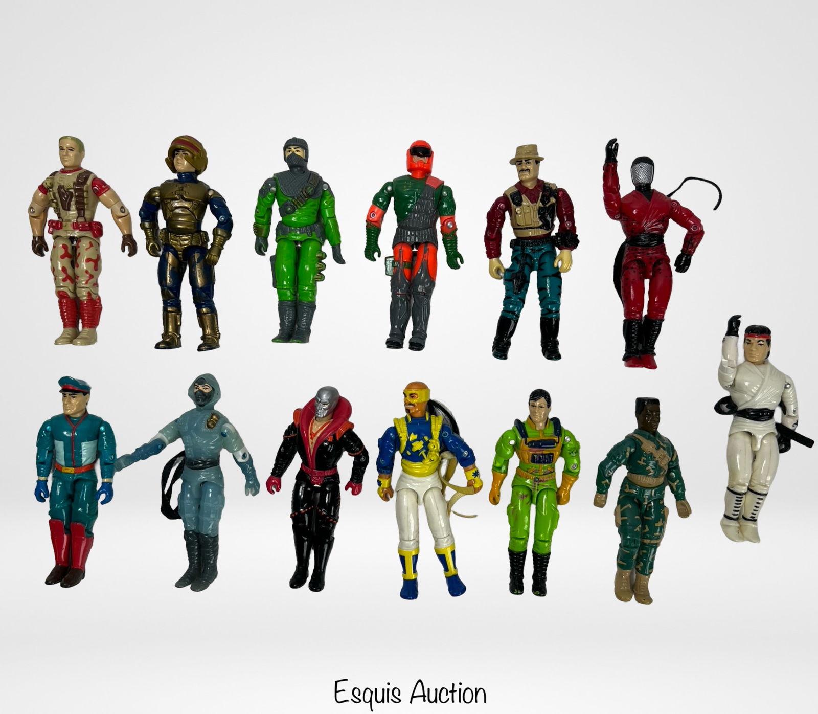 Vintage 4" GI Joe Action Figures (1 of 3)