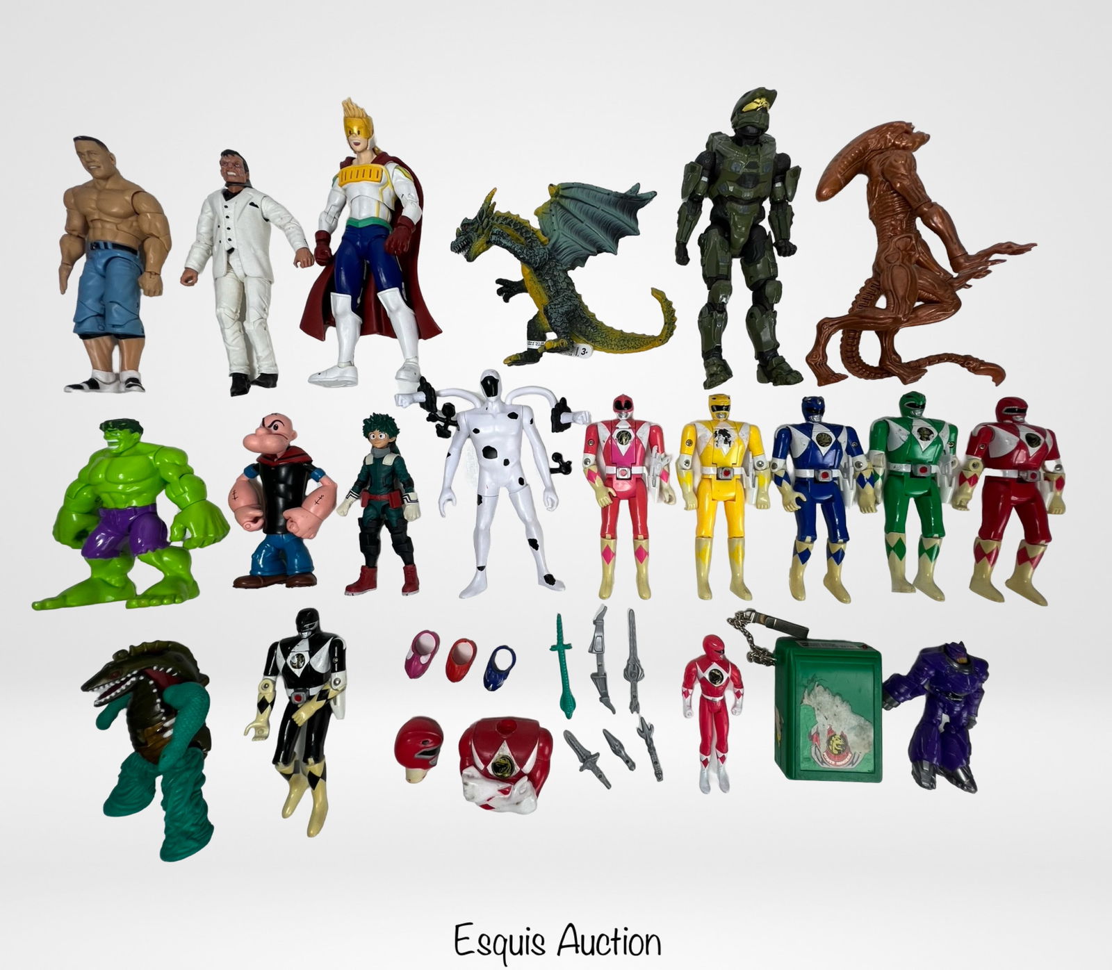 Group of Vintage Action Figures- Power Rangers (1 of 4)