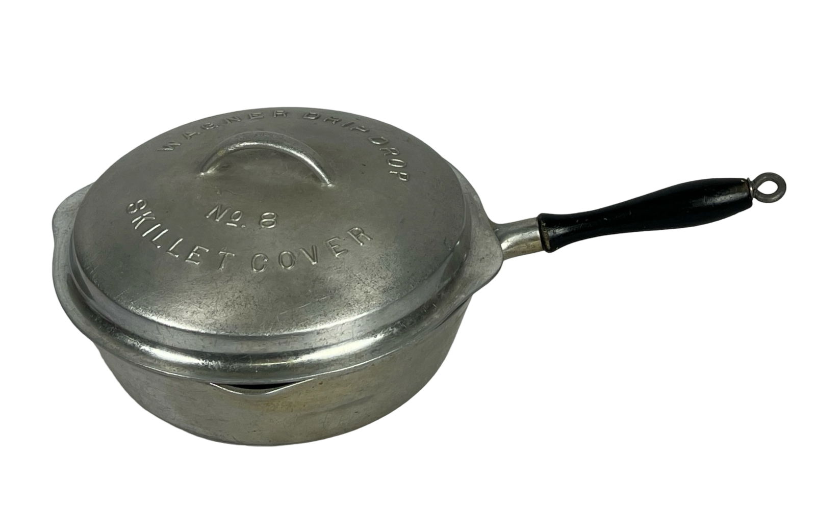 Vintage Wagner Ware Cast Iron Chicken Fryer w/ Lid (1 of 3)