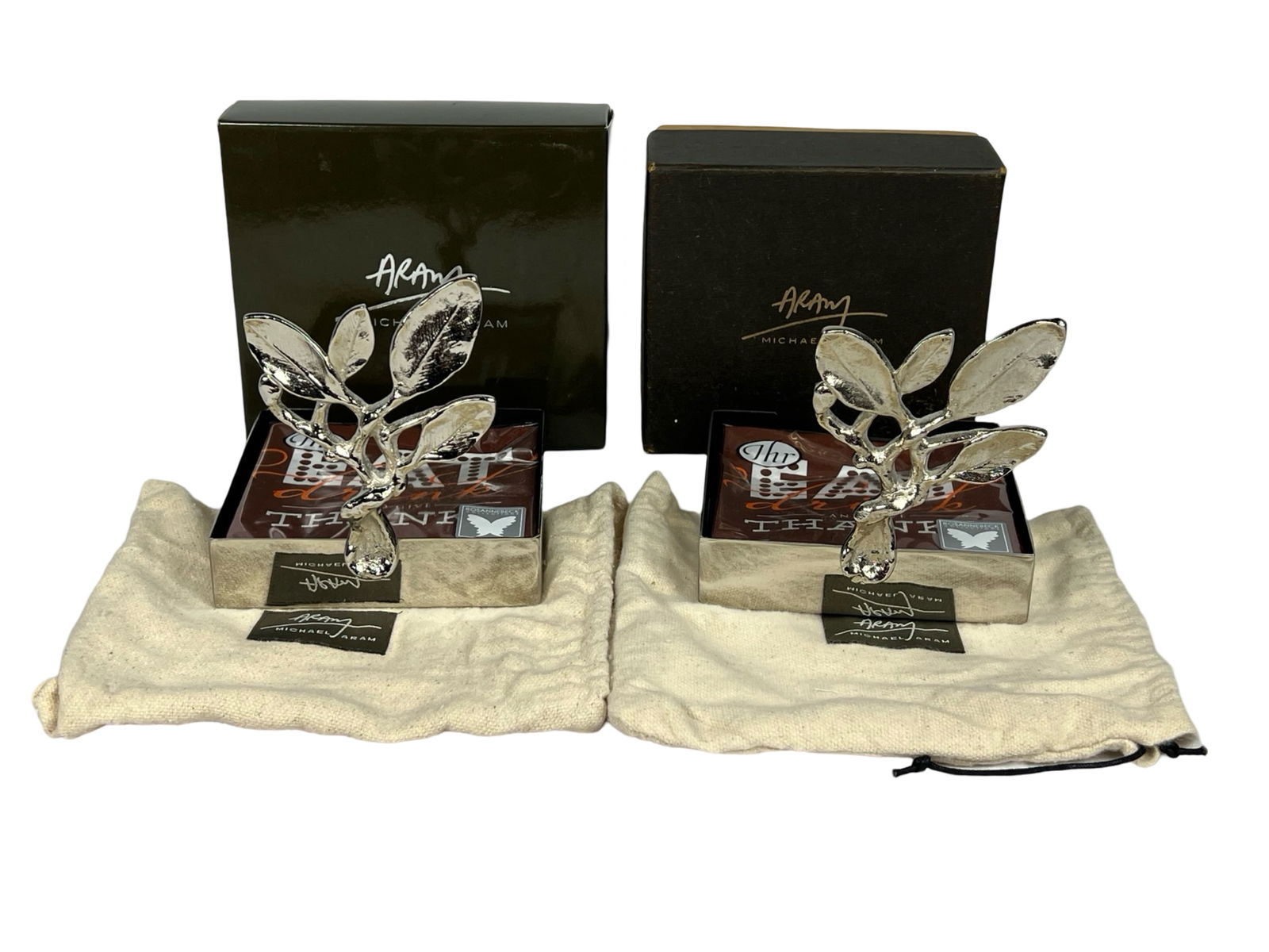 Michael Aram Sleepy Hollow Cocktail Napkin Holders (1 of 4)